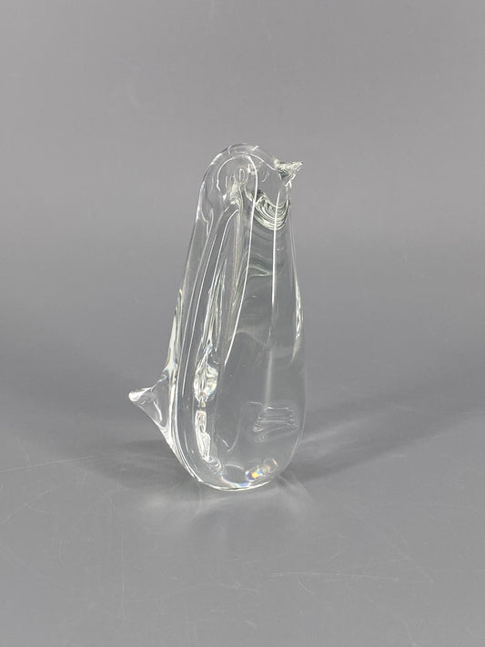 Pinguin Figur aus Glas