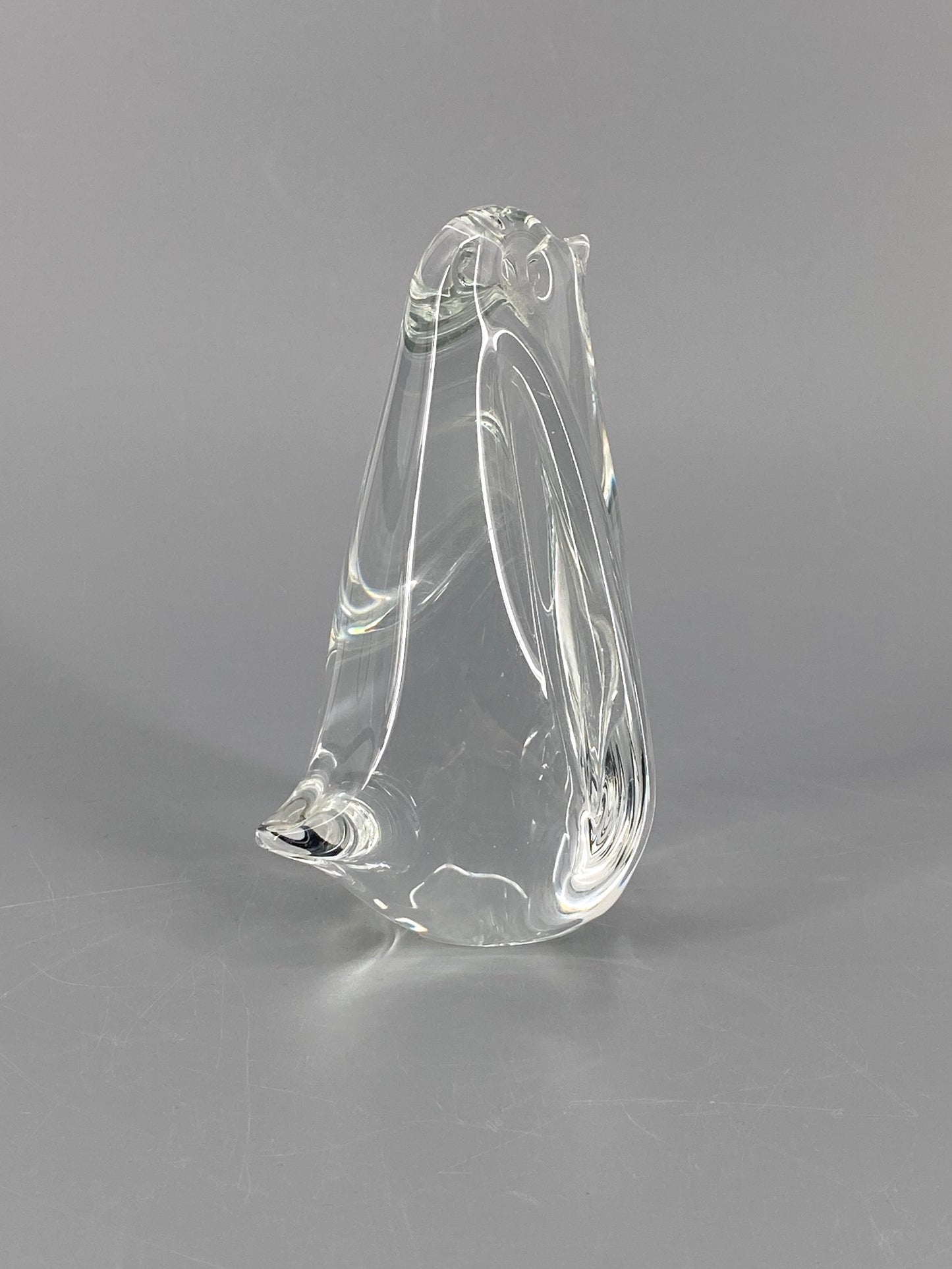 Pinguin Figur aus Glas
