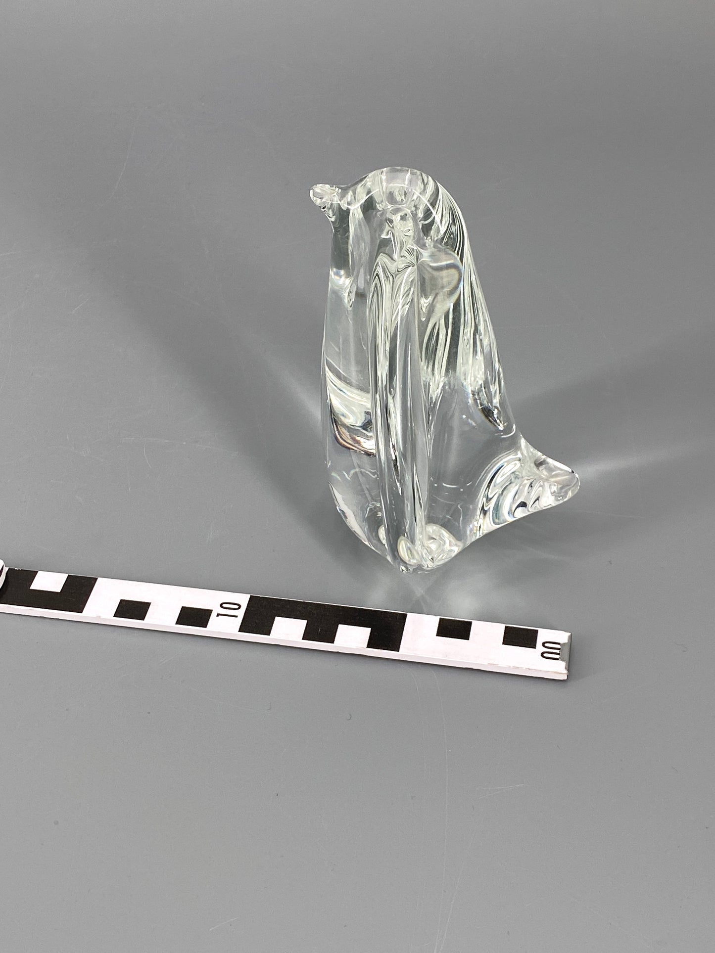 Pinguin Figur aus Glas