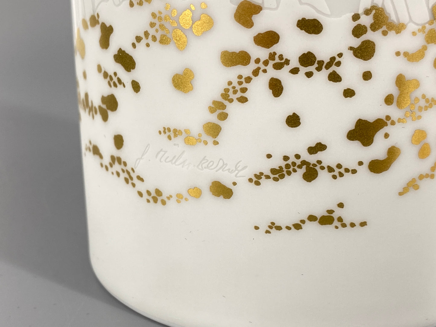 Porzellan Vase von Gisela Müller-Behrendt für Rosenthal in Originalverpackung, Deutschland