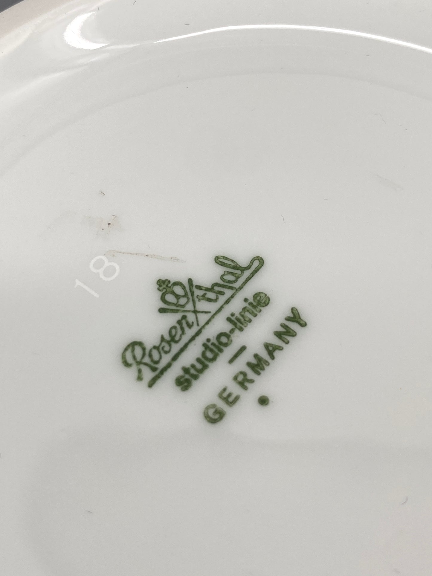 Porzellan Vase von Gisela Müller-Behrendt für Rosenthal in Originalverpackung, Deutschland