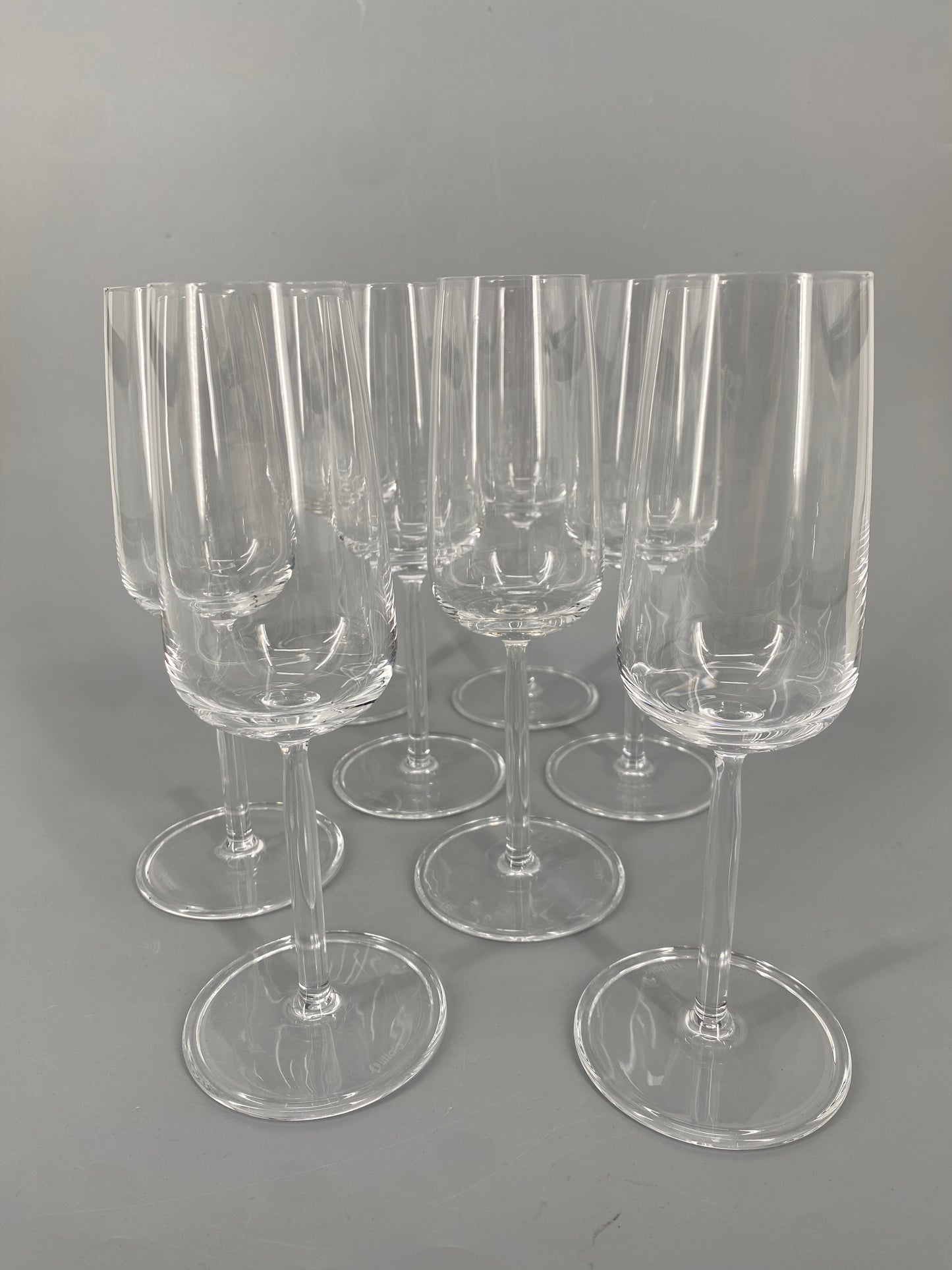 8 x Sektglas von Alfredo Häberli für Iittala Finnland