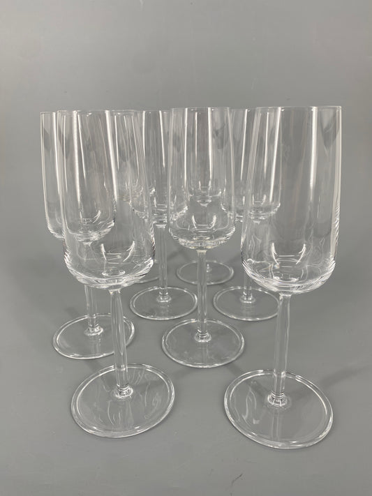 8 x Sektglas von Alfredo Häberli für Iittala Finnland