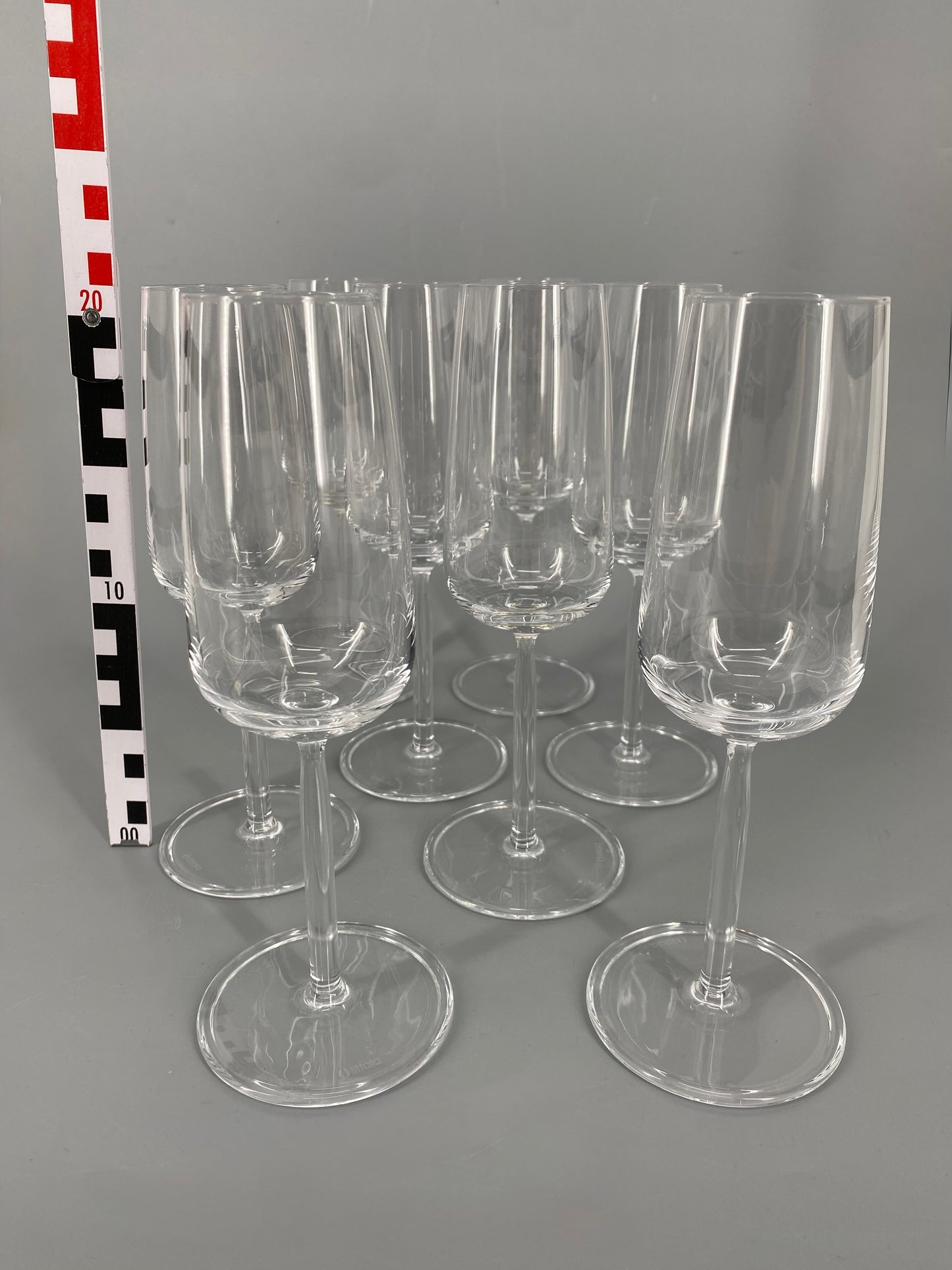 8 x Sektglas von Alfredo Häberli für Iittala Finnland