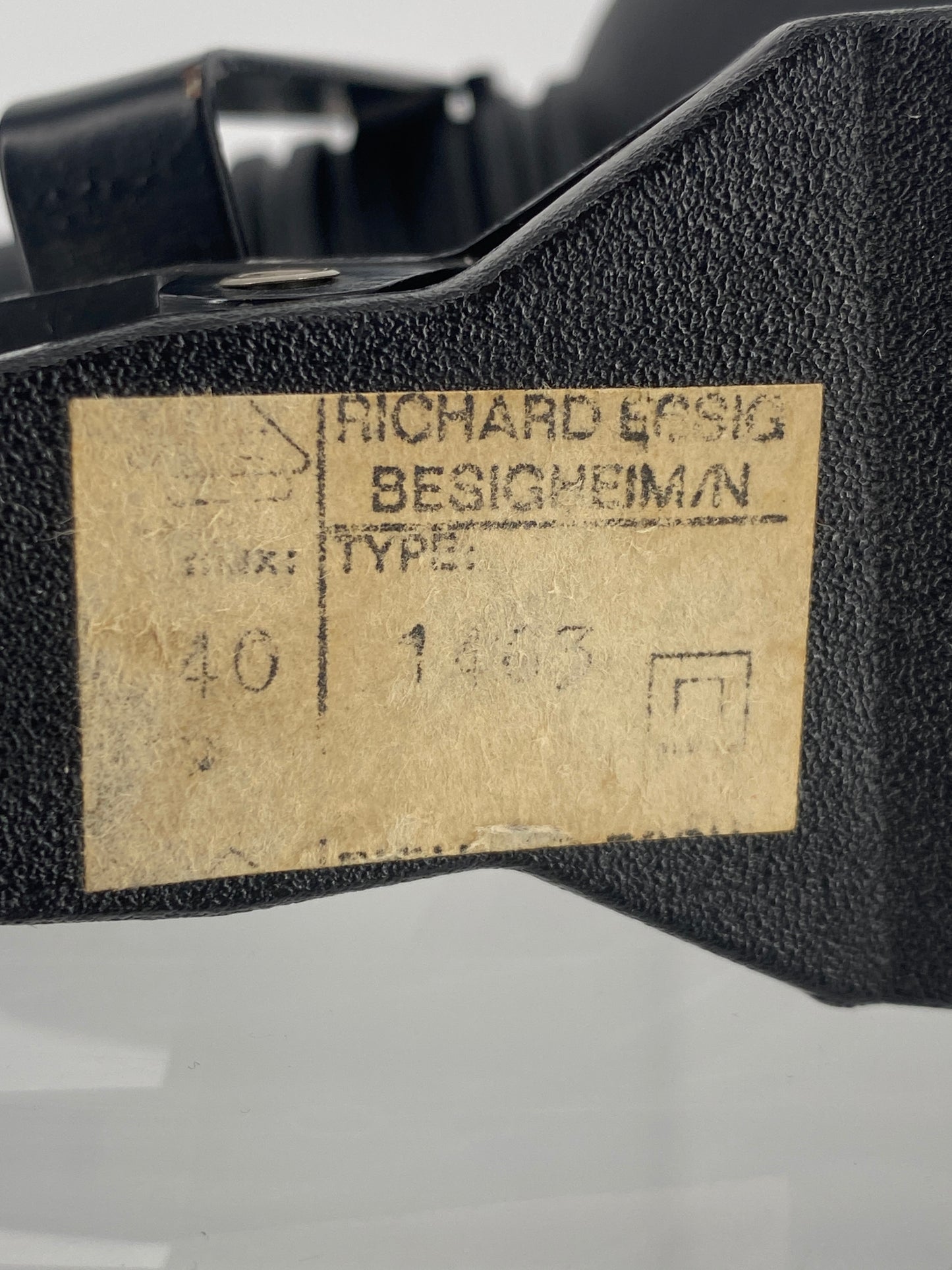 Klemmlampe von Richard Essig für Besigheim Lampen, Deutschland 1970er