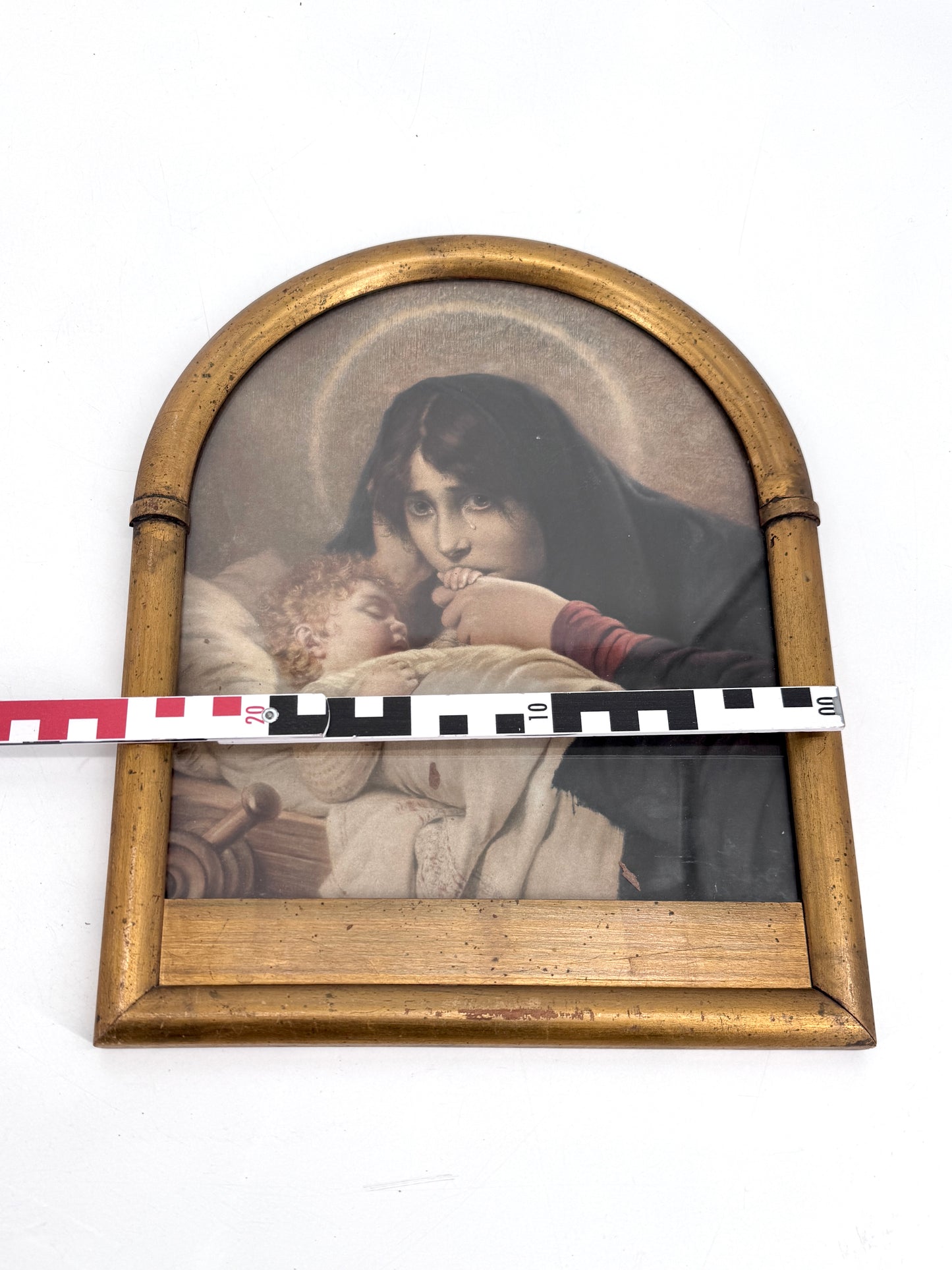 Hermann Kaulbach -  Weinende Madonna mit Kind