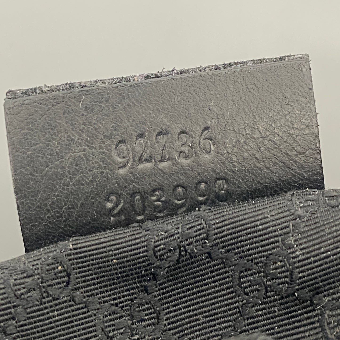 Schwarze Leder Handtasche "Jackie" von GUCCI Italien