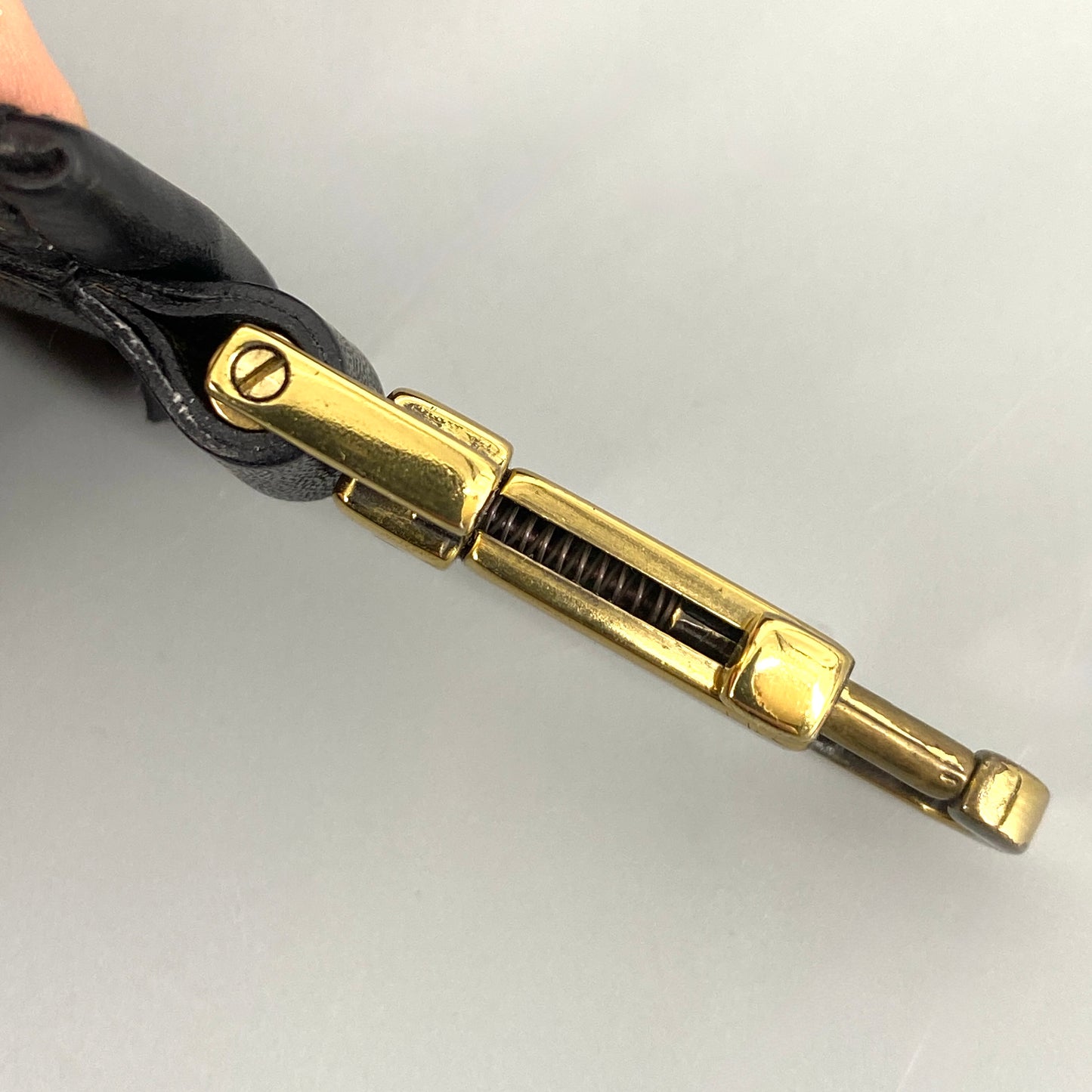 Schwarze Leder Handtasche "Jackie" von GUCCI Italien