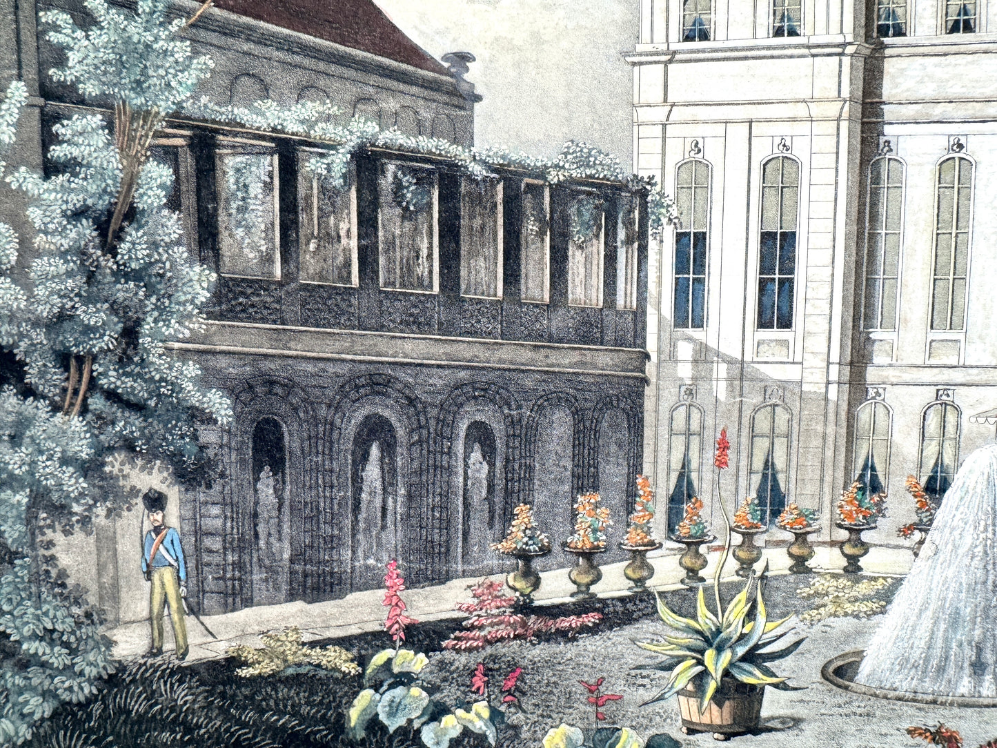 Das Palais des Prinzen Albrecht. Grafik, Berlin. Maron/Brohm