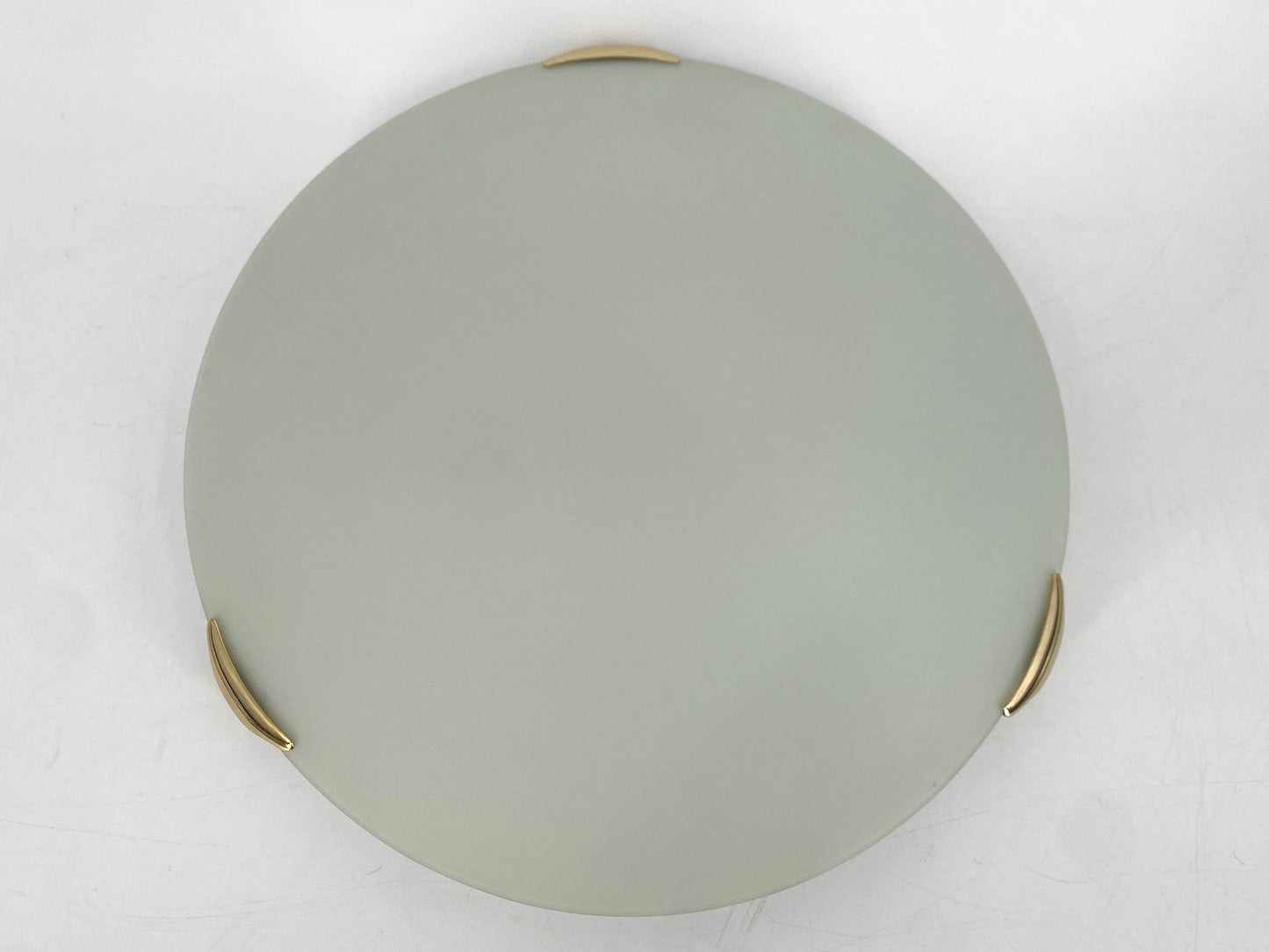 Plafoniere mit Satin-Glasschale von GUTI´S S.L. 1980er