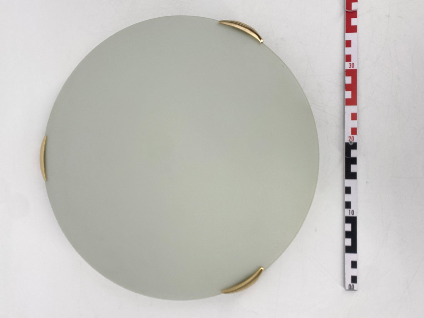 Plafoniere mit Satin-Glasschale von GUTI´S S.L. 1980er