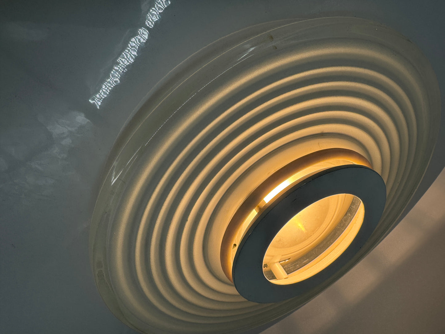 Deckenlampe MONI 2 von Achile Castiglioni, Italien 1982