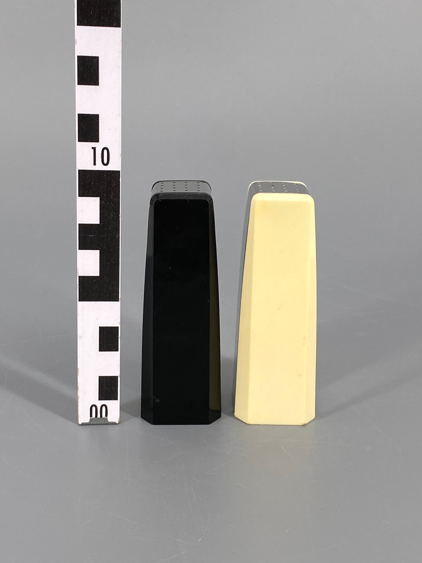 Salz- und Pfefferstreuer "Domino" aus Chromargan von WMF, Deutschland, 1960er