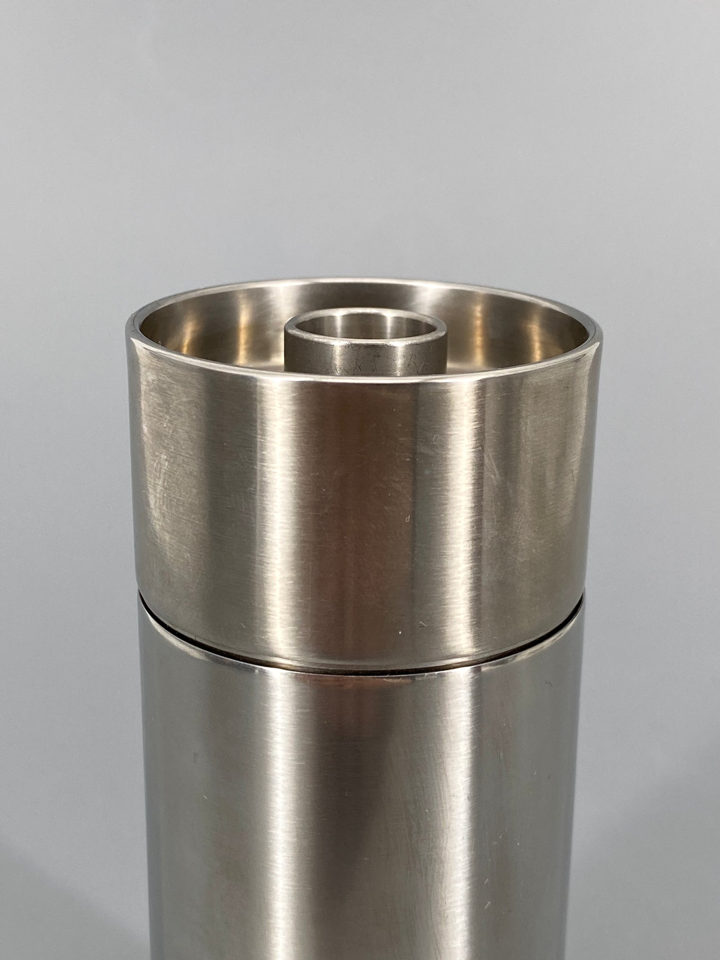 Pfeffermühle aus Edelstahl von Arne Jacobsen für Stelton, Dänemark