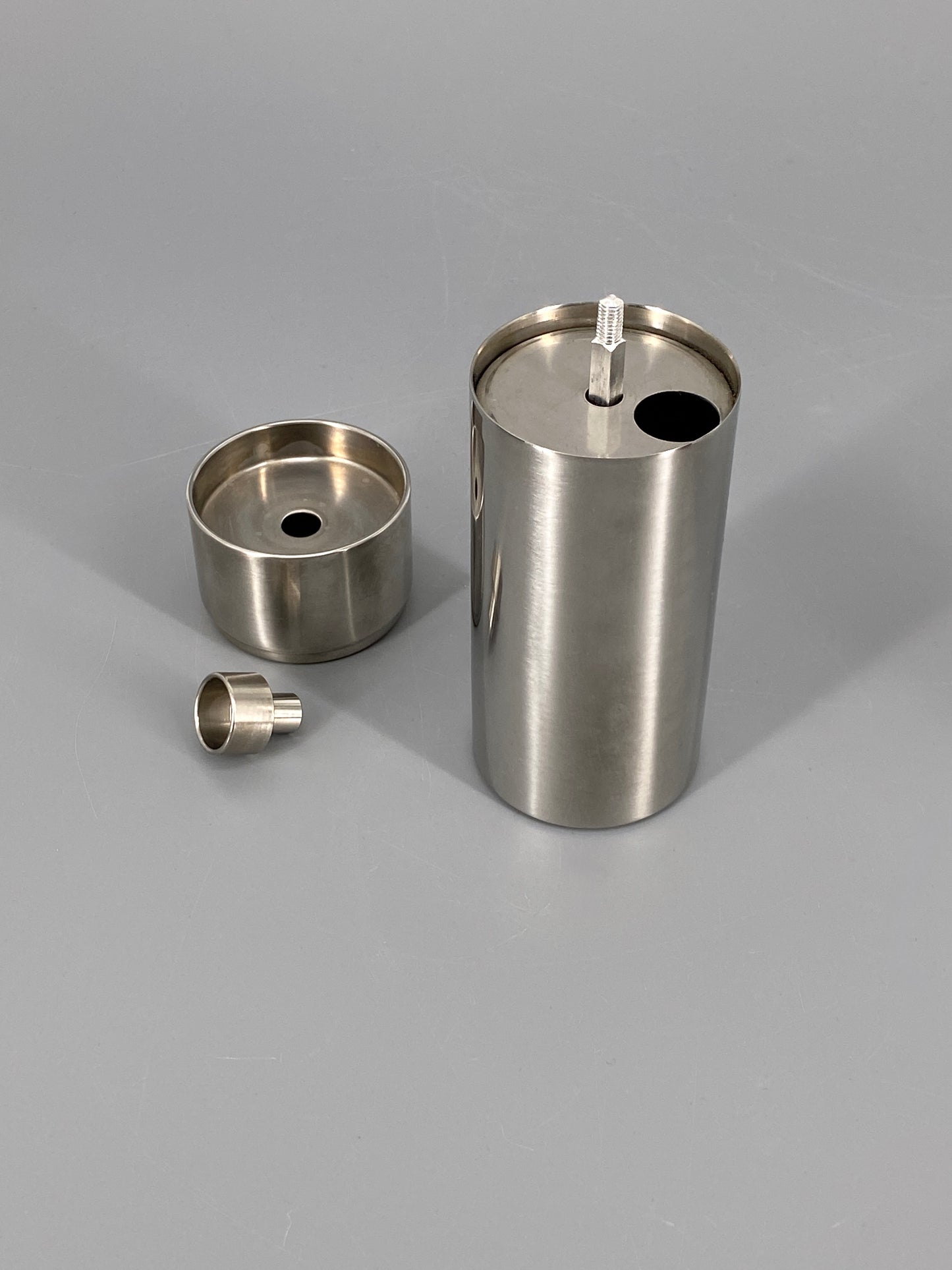 Pfeffermühle aus Edelstahl von Arne Jacobsen für Stelton, Dänemark