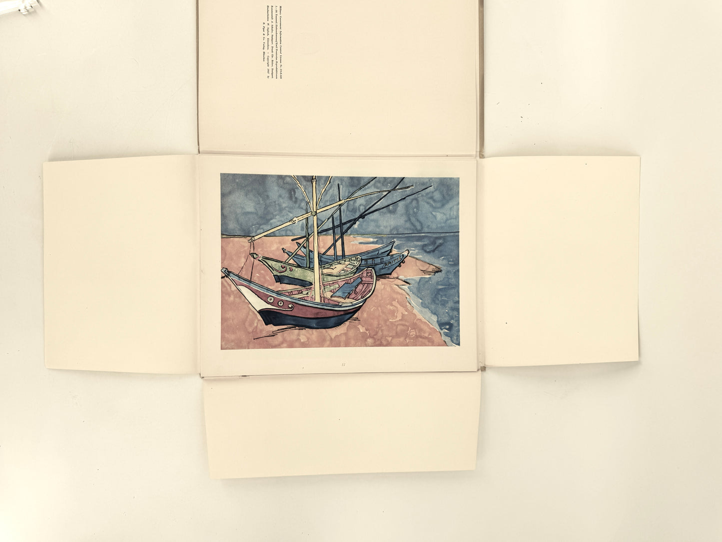 Sammelmappe Vincent Van Gogh. 16x Hochwertige Reprorduktionen.