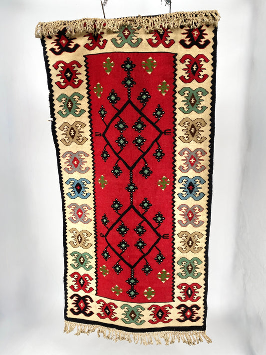 Kleiner Teppich bzw. Läufer, Kelim im Nomad Stil