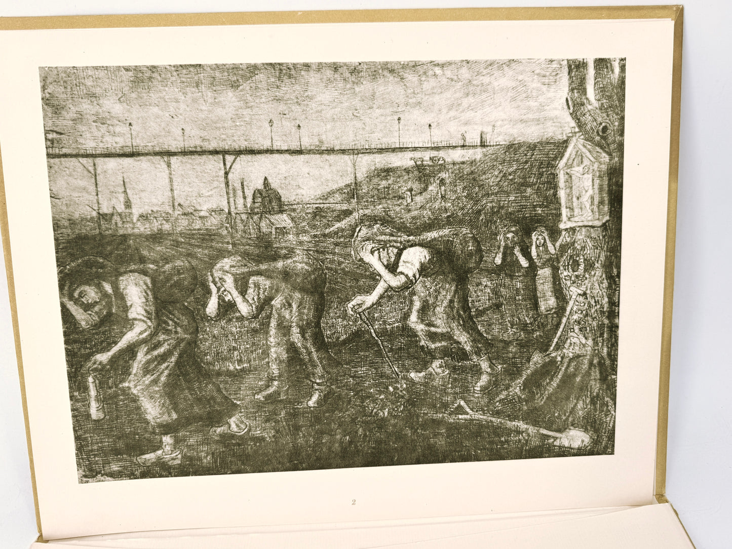 Sammelmappe Vincent Van Gogh. 16x Hochwertige Reprorduktionen.