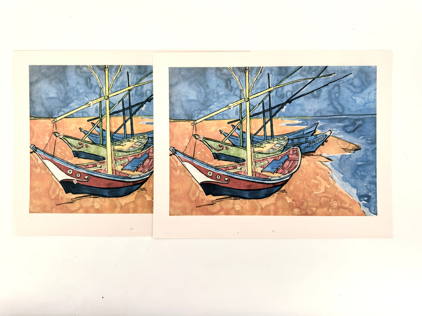 Sammelmappe Vincent Van Gogh. 16x Hochwertige Reprorduktionen.
