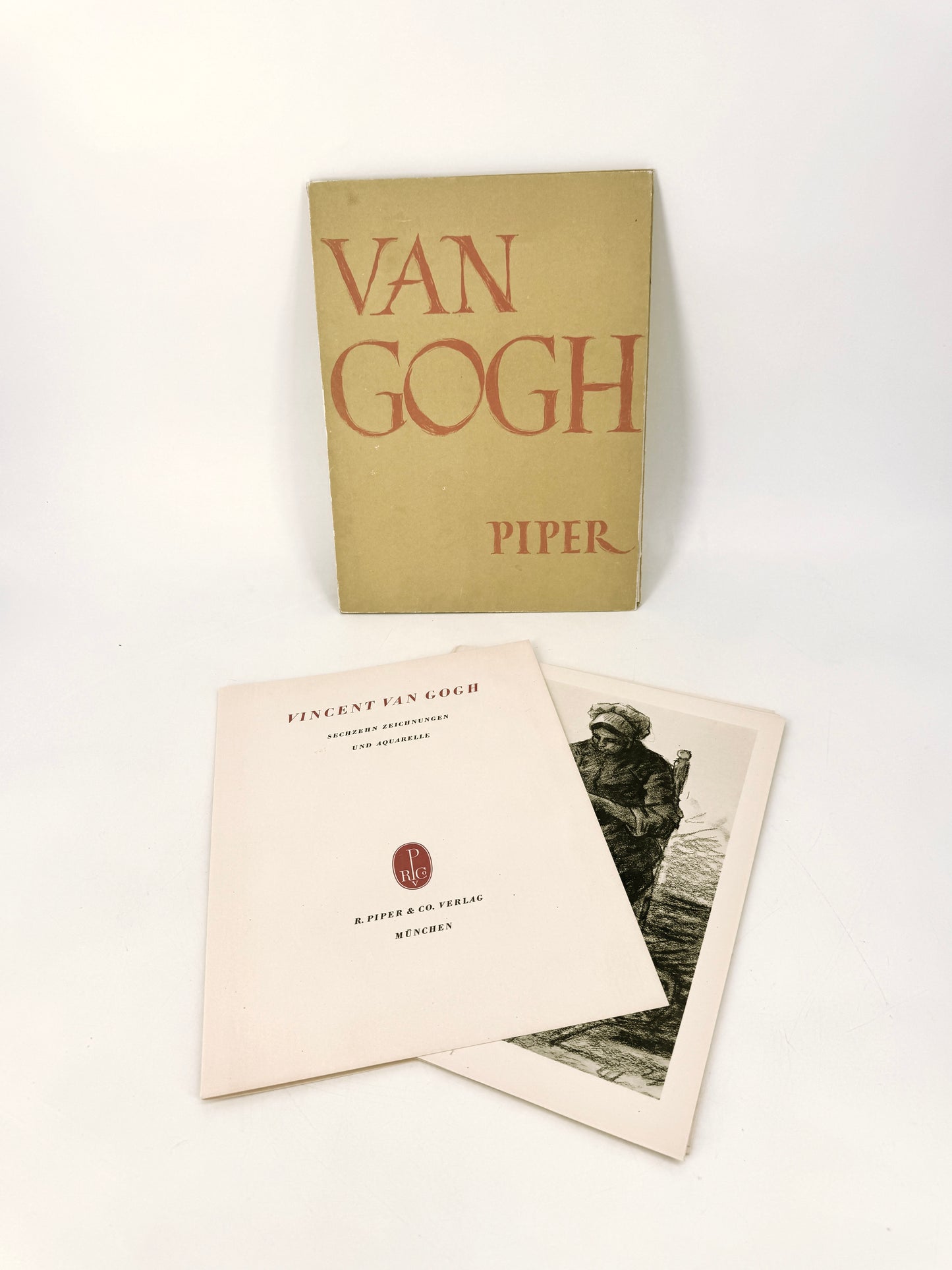 Sammelmappe Vincent Van Gogh. 16x Hochwertige Reprorduktionen.