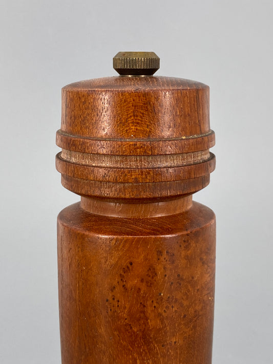 Pfeffermühle aus Teakholz, Dänemark, 1950er
