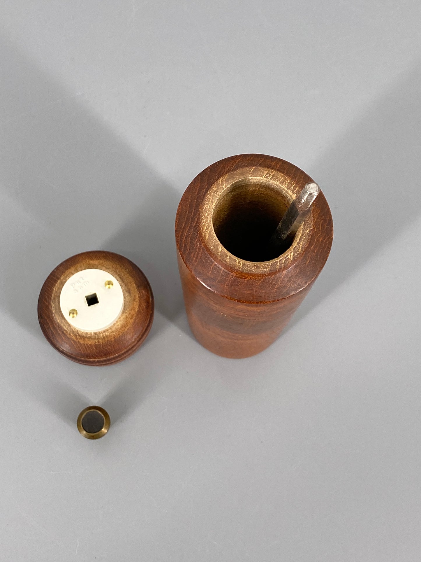 Pfeffermühle aus Teakholz, Dänemark, 1950er