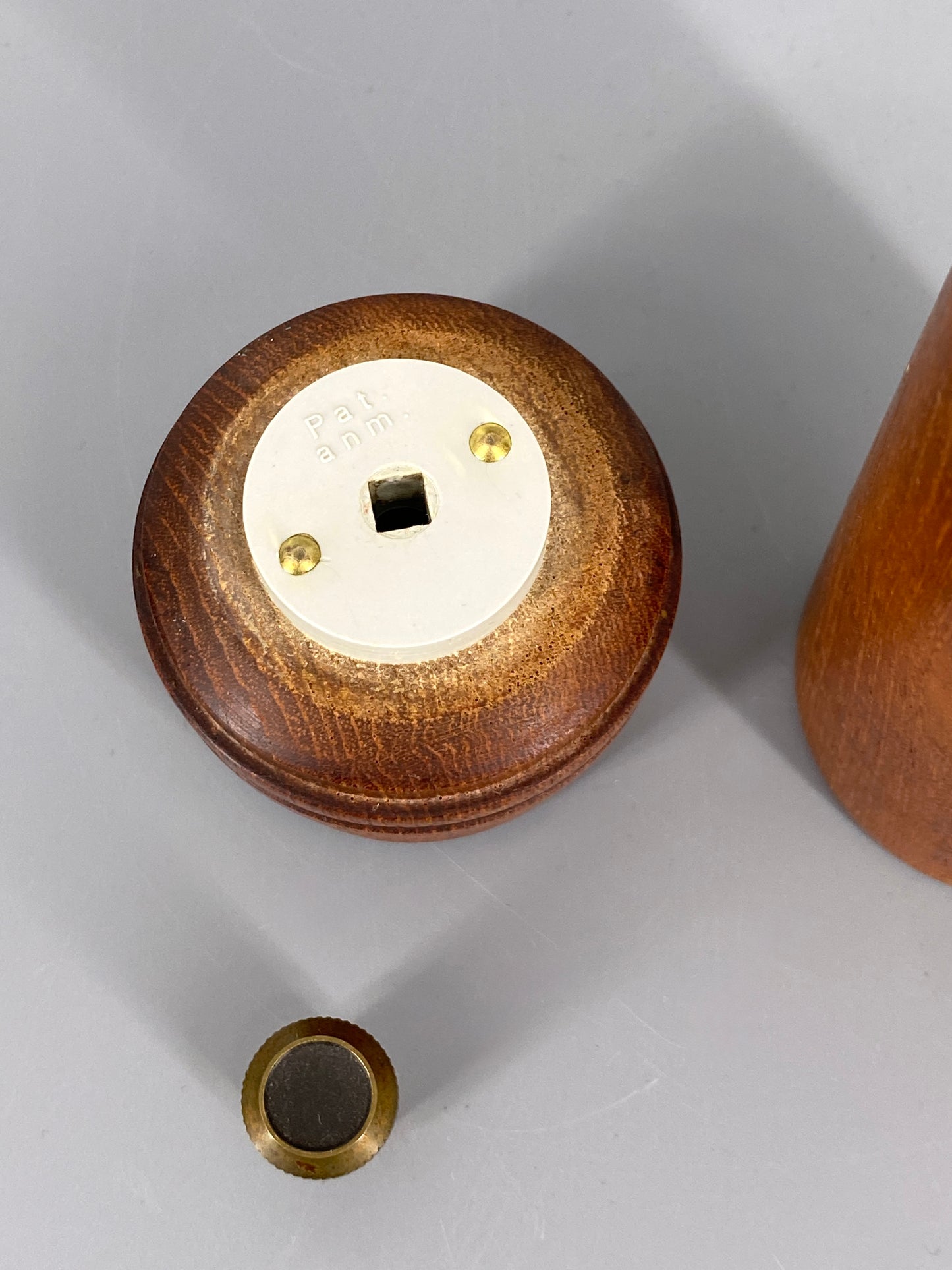 Pfeffermühle aus Teakholz, Dänemark, 1950er