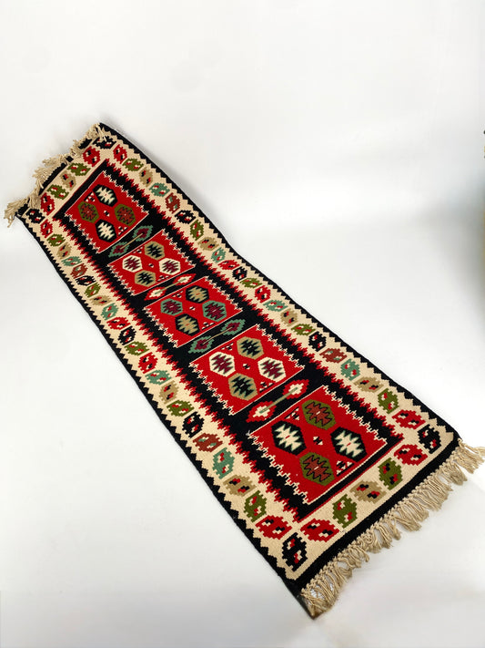 Langer Teppich bzw. Läufer im Nomad Stil, 115 cm