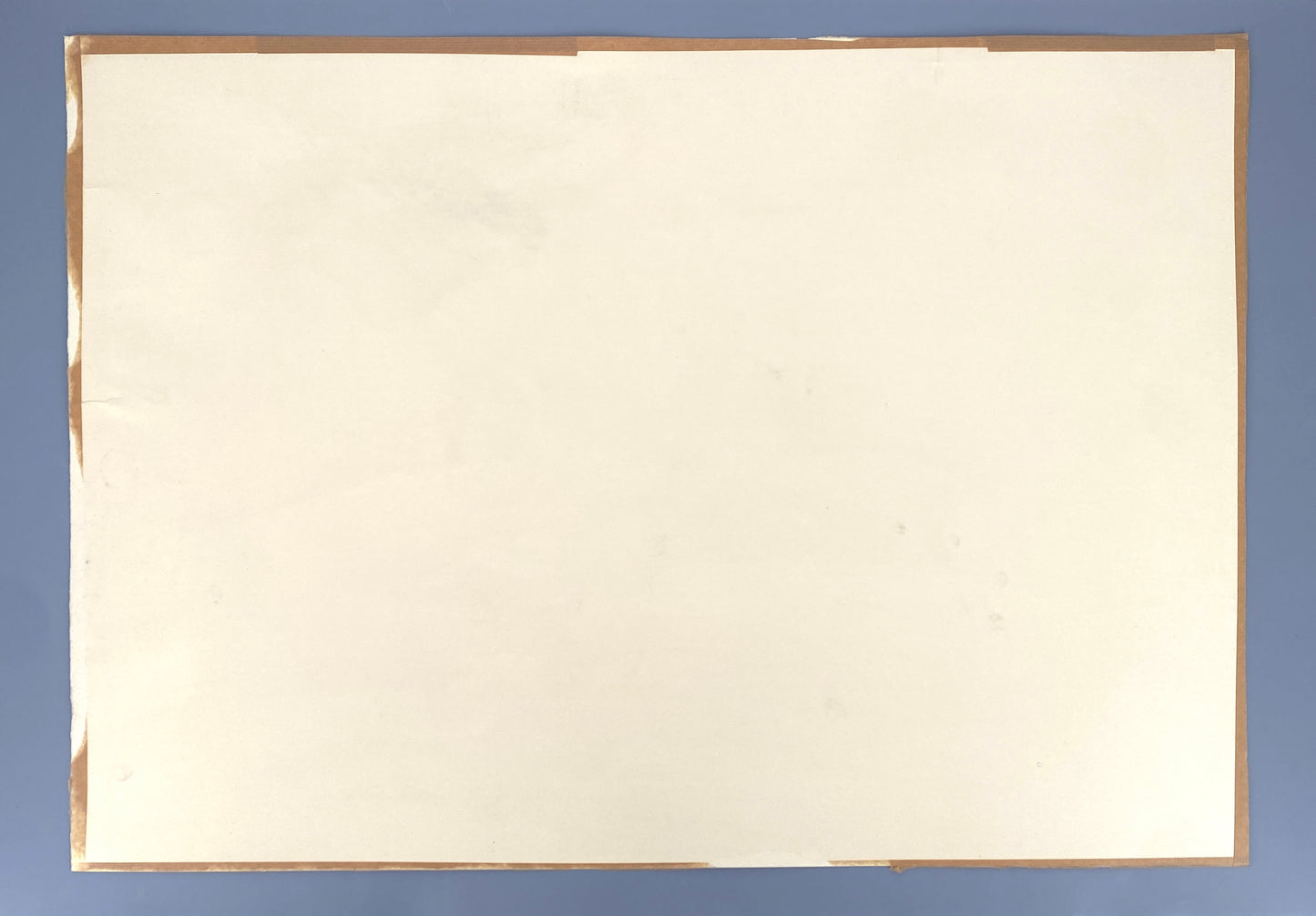 Signiertes Acrylgemälde auf Papier von Stefan Thiel im Stil der Neuen Wilden, 1980er Jahre