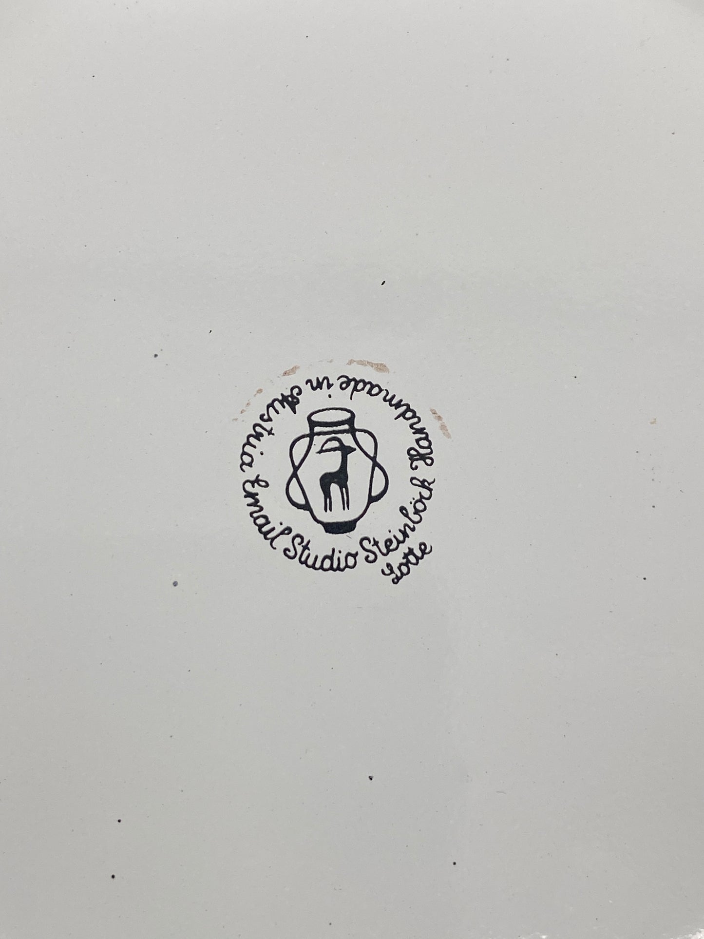 Handbemalte Emaille Schalen von Studio Steinböck, Österreich