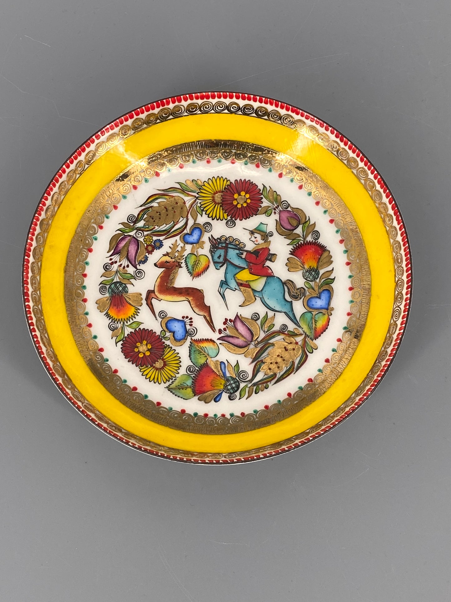 Handbemalte Emaille Schalen von Studio Steinböck, Österreich