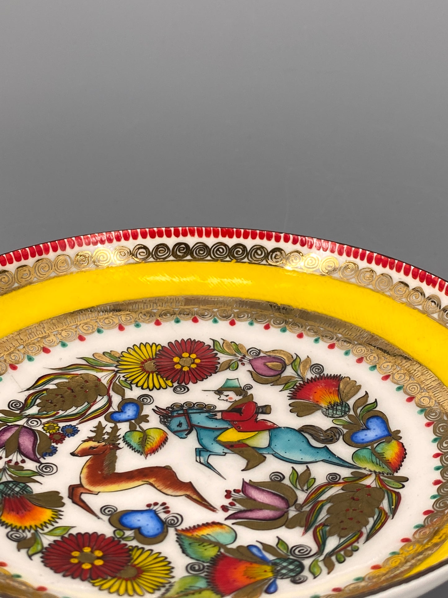 Handbemalte Emaille Schalen von Studio Steinböck, Österreich