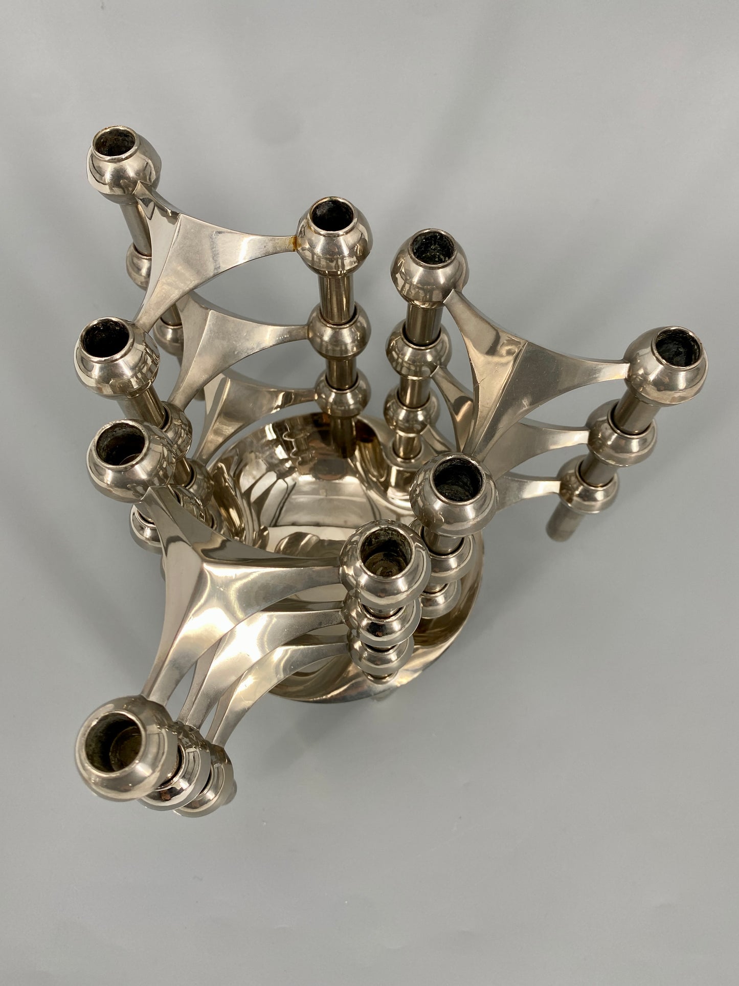 Design Kerzenhalter Set von Stoff und Nagel, 60er, Deutschland