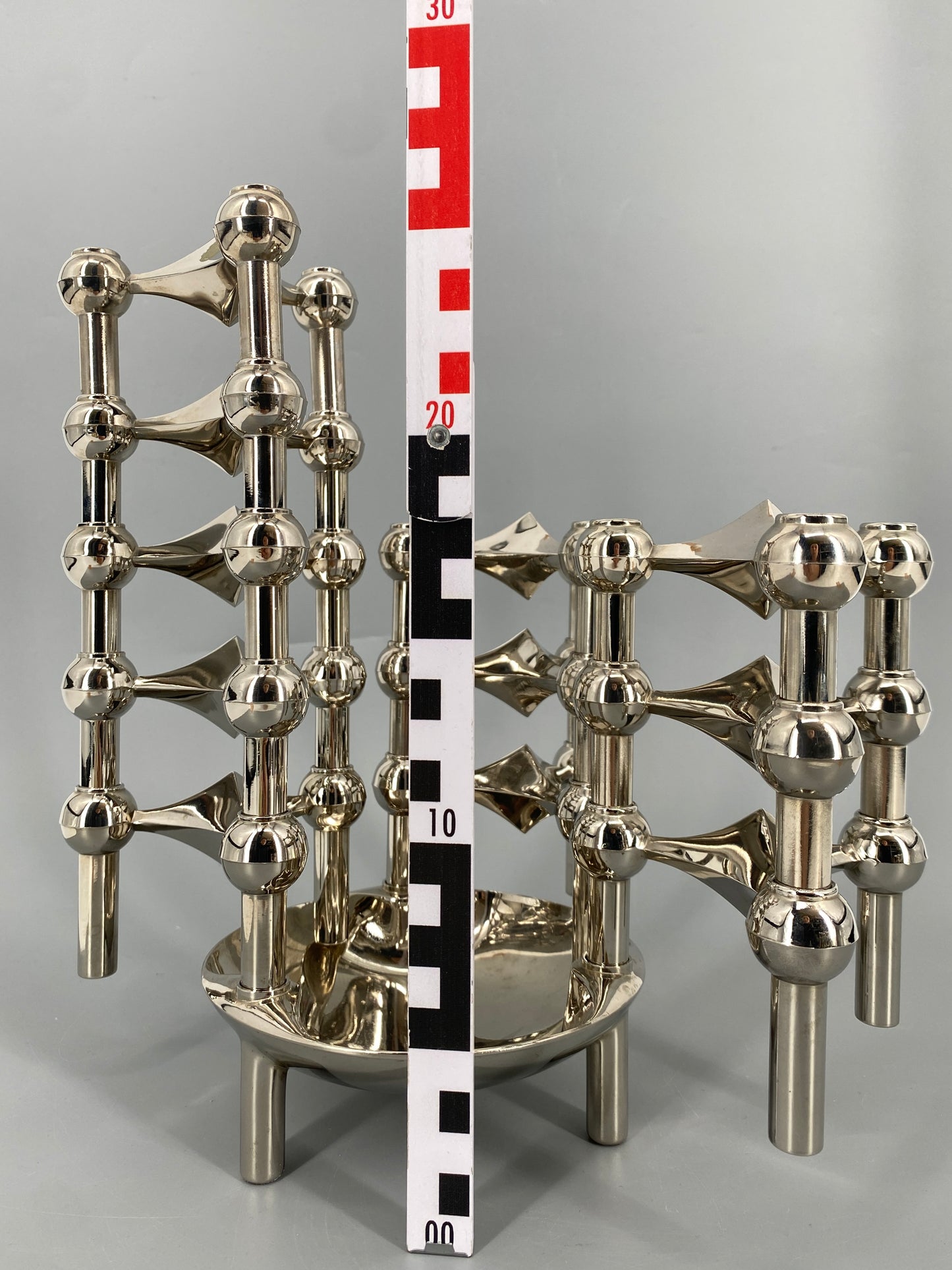 Design Kerzenhalter Set von Stoff und Nagel, 60er, Deutschland