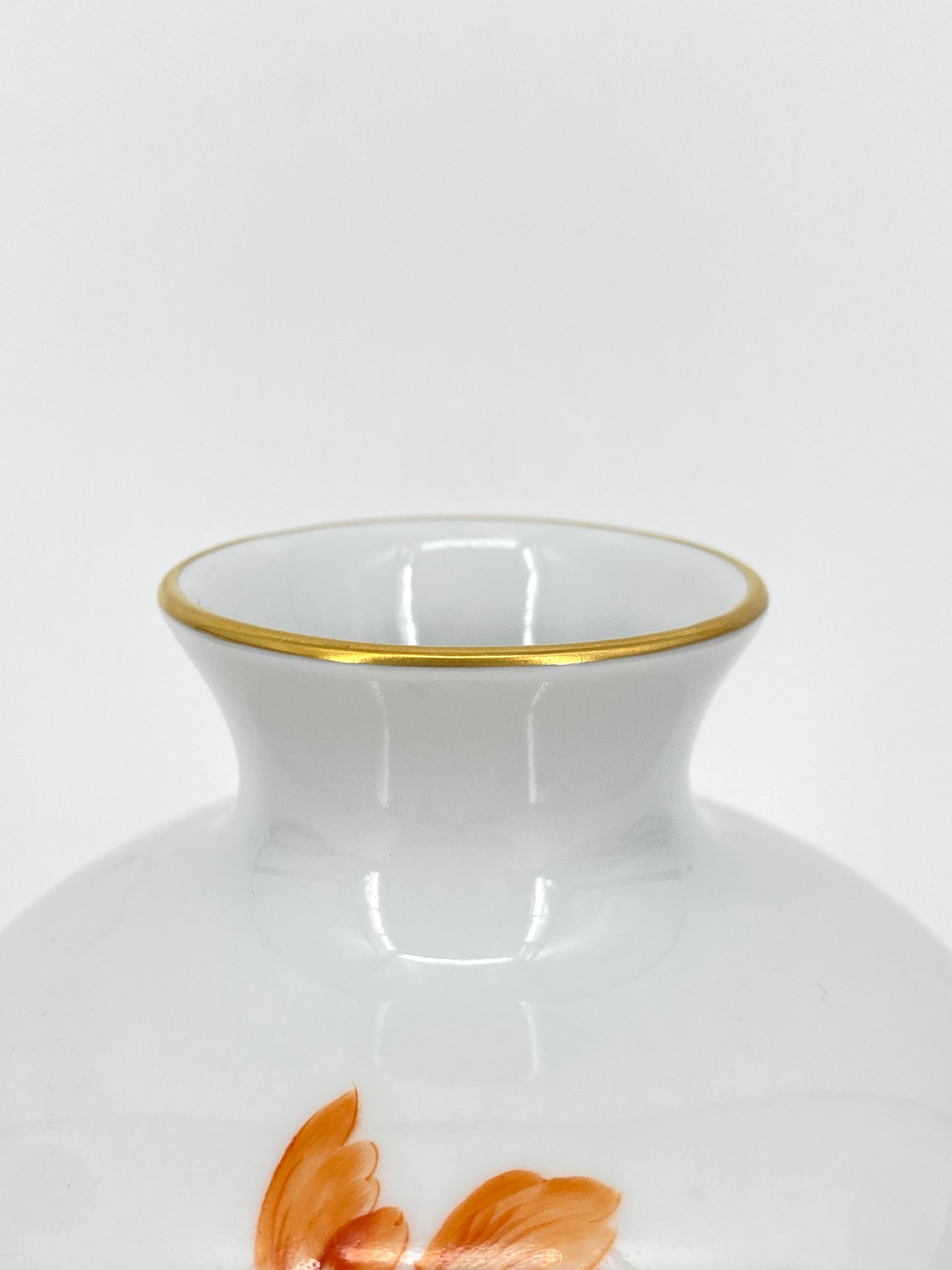 Porzellan Vase mit Blumenbouquet von Meissen, Deutschland 20.Jhd