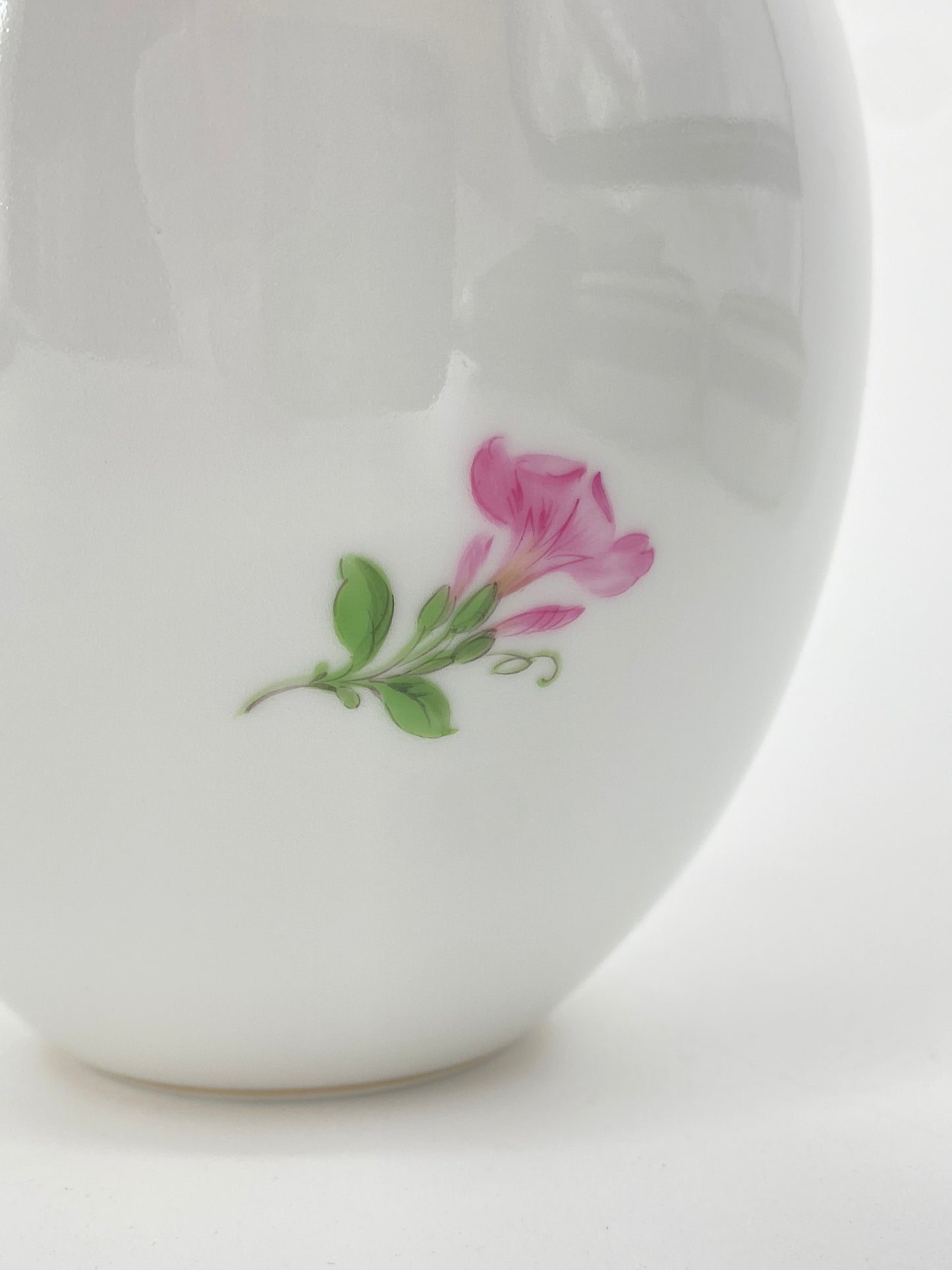 Porzellan Vase mit Blumenbouquet von Meissen, Deutschland 20.Jhd