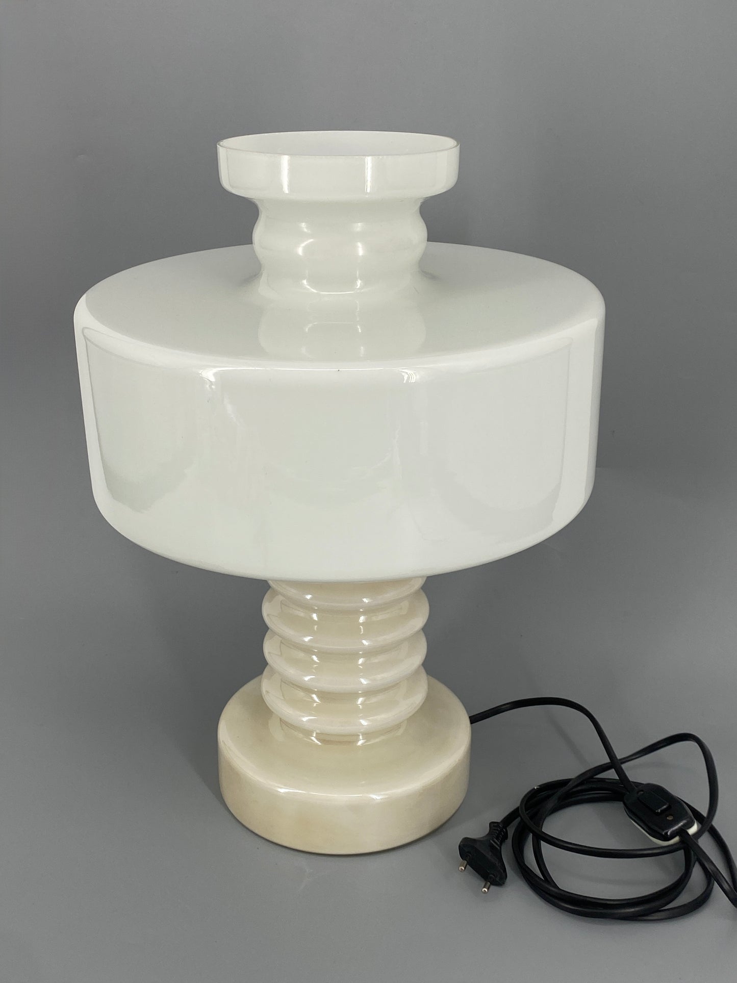 Seltene Space Age Tischlampe von Vitropol Białystok, Polen 1970er