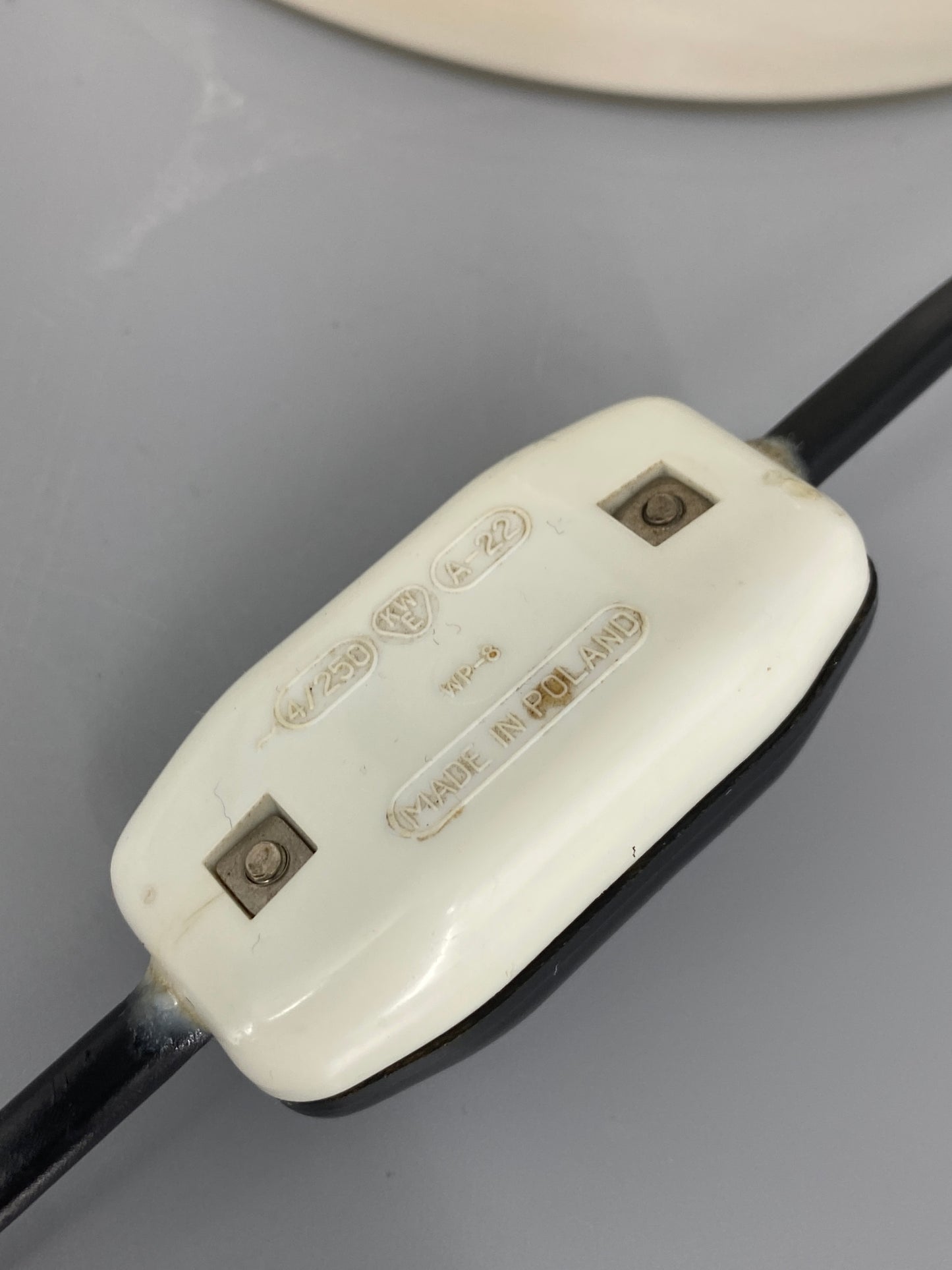 Seltene Space Age Tischlampe von Vitropol Białystok, Polen 1970er