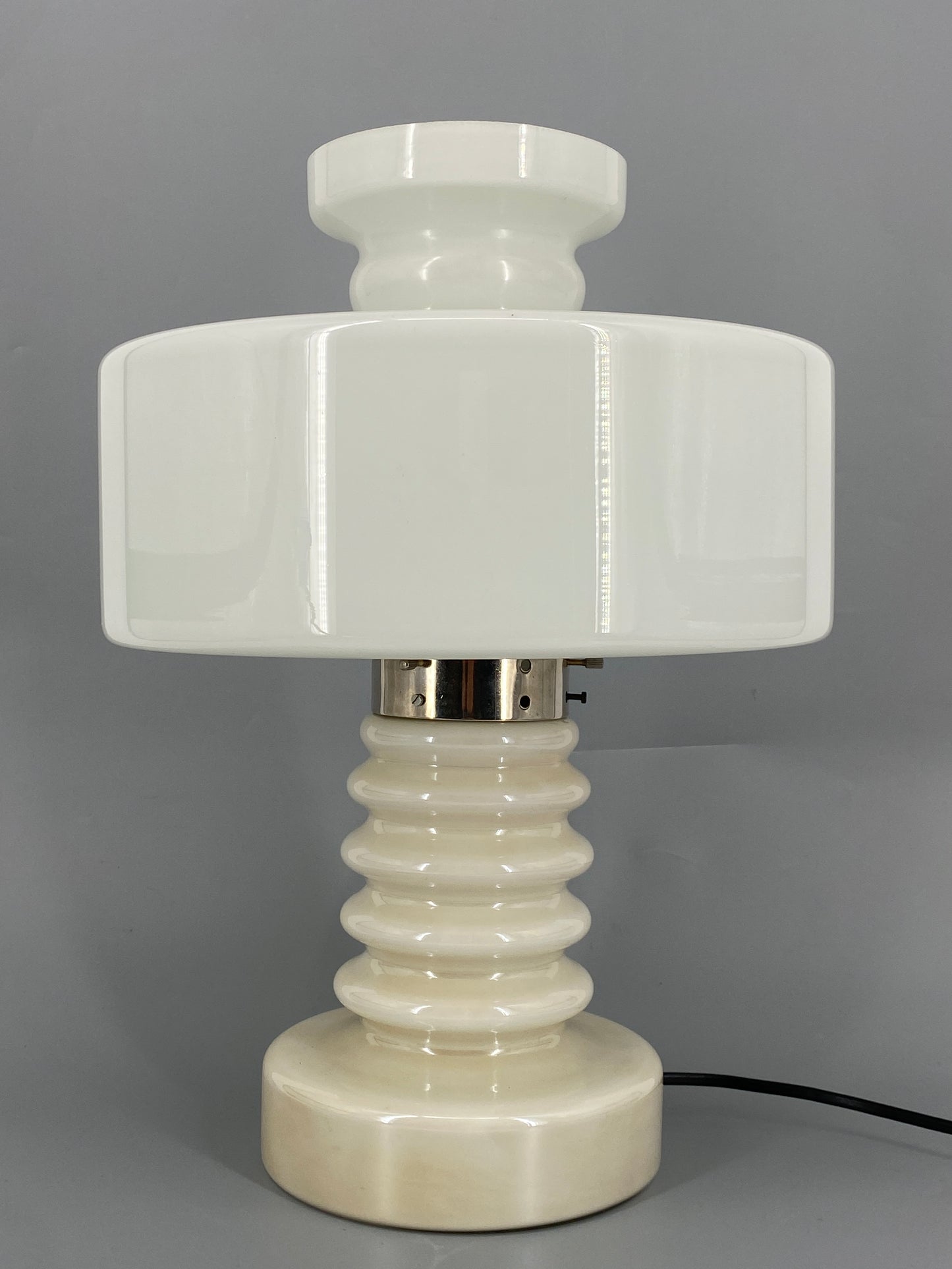 Seltene Space Age Tischlampe von Vitropol Białystok, Polen 1970er