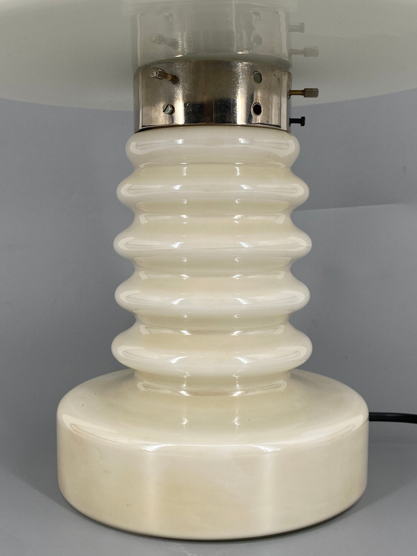 Seltene Space Age Tischlampe von Vitropol Białystok, Polen 1970er