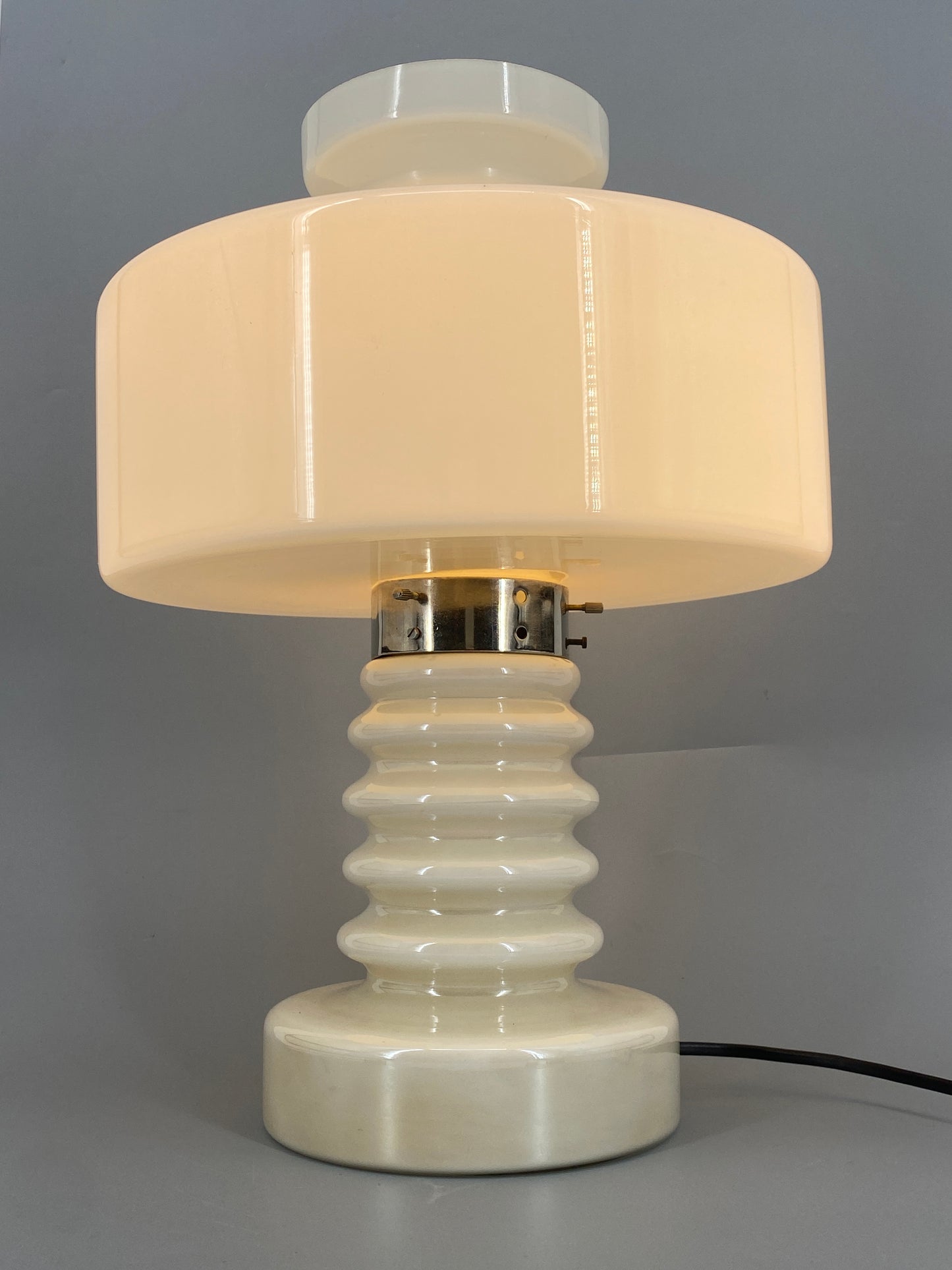 Seltene Space Age Tischlampe von Vitropol Białystok, Polen 1970er