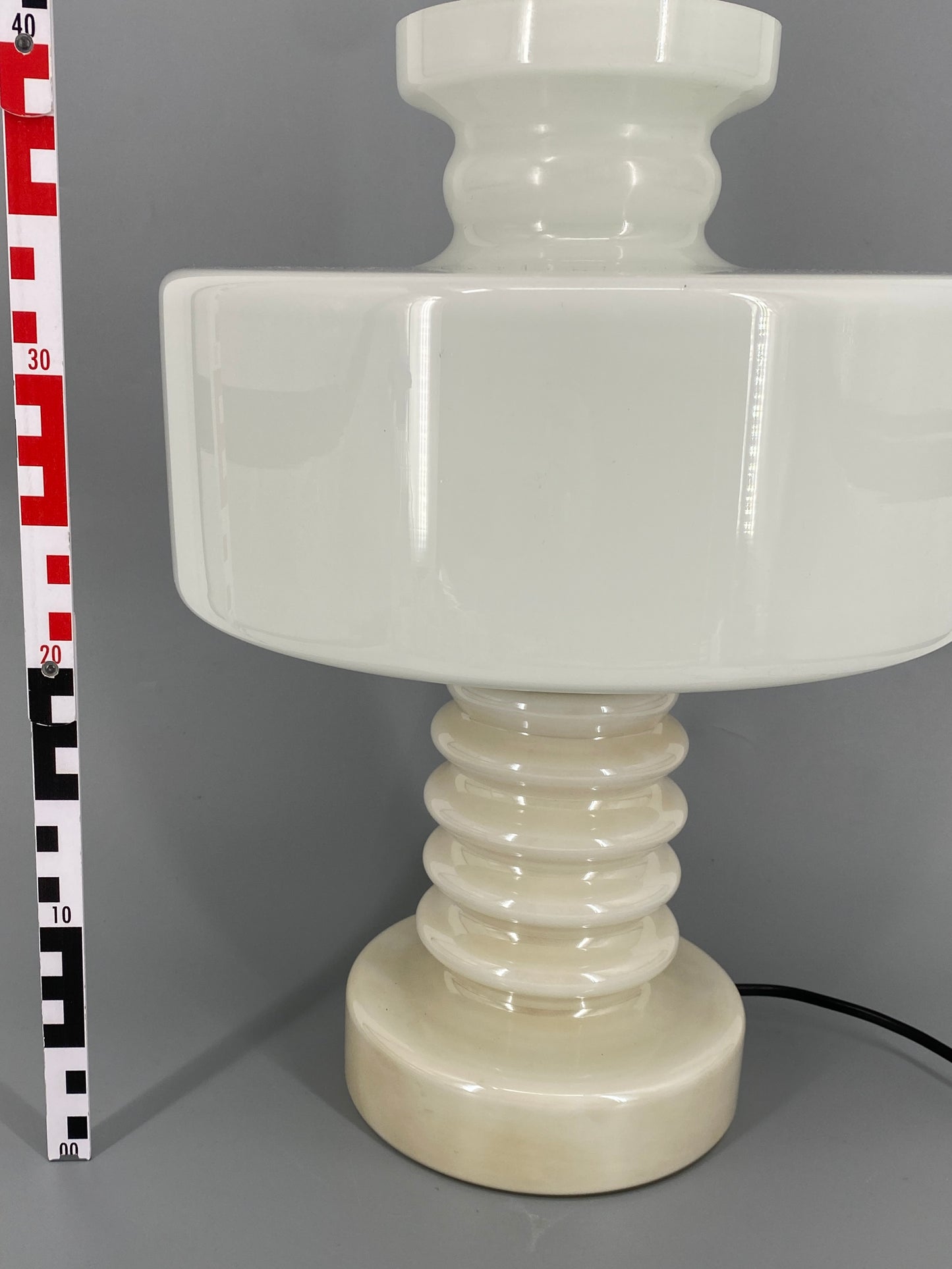 Seltene Space Age Tischlampe von Vitropol Białystok, Polen 1970er