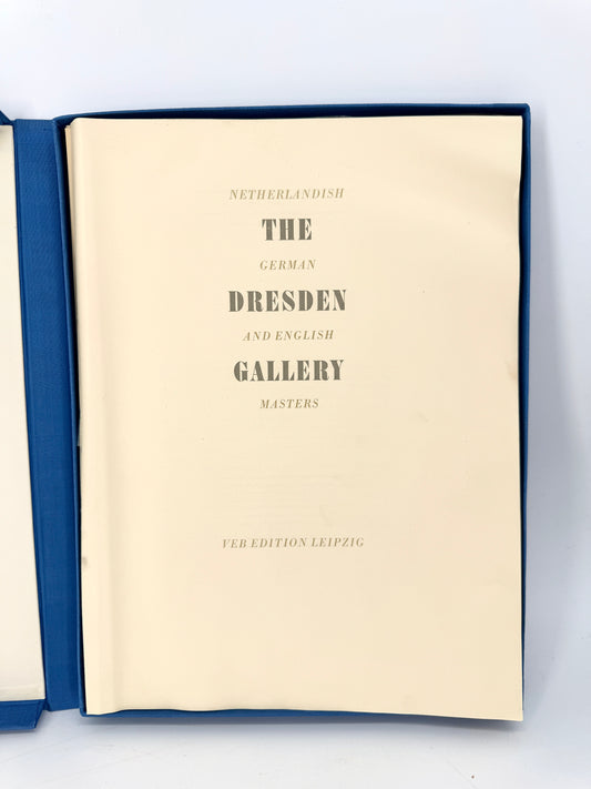 The Dresden Gallery. Kunstmappe, Gemäldegalerie Dresden