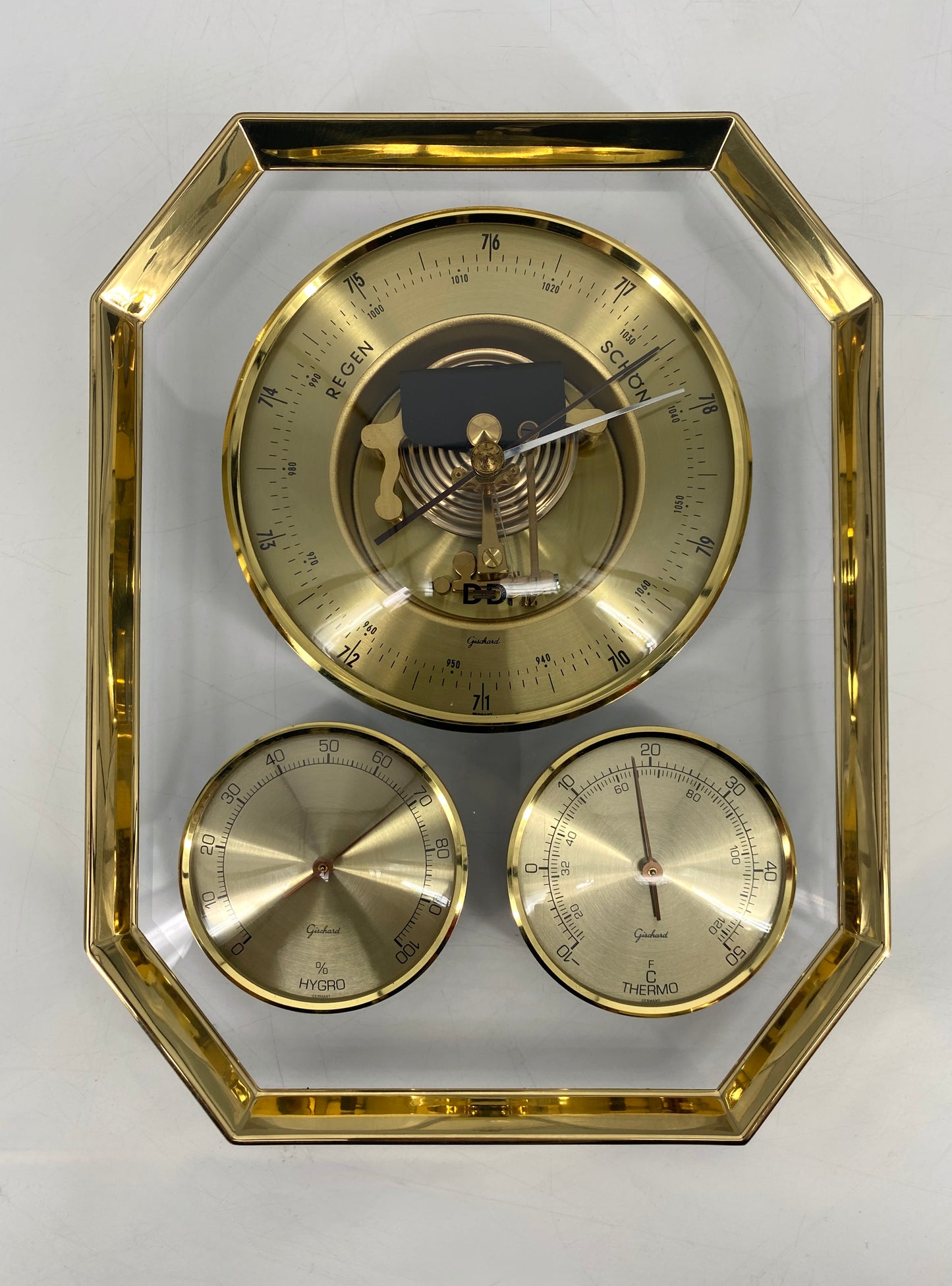 Vintage Wetterstation von Gischard, Deutschland um 1950/60