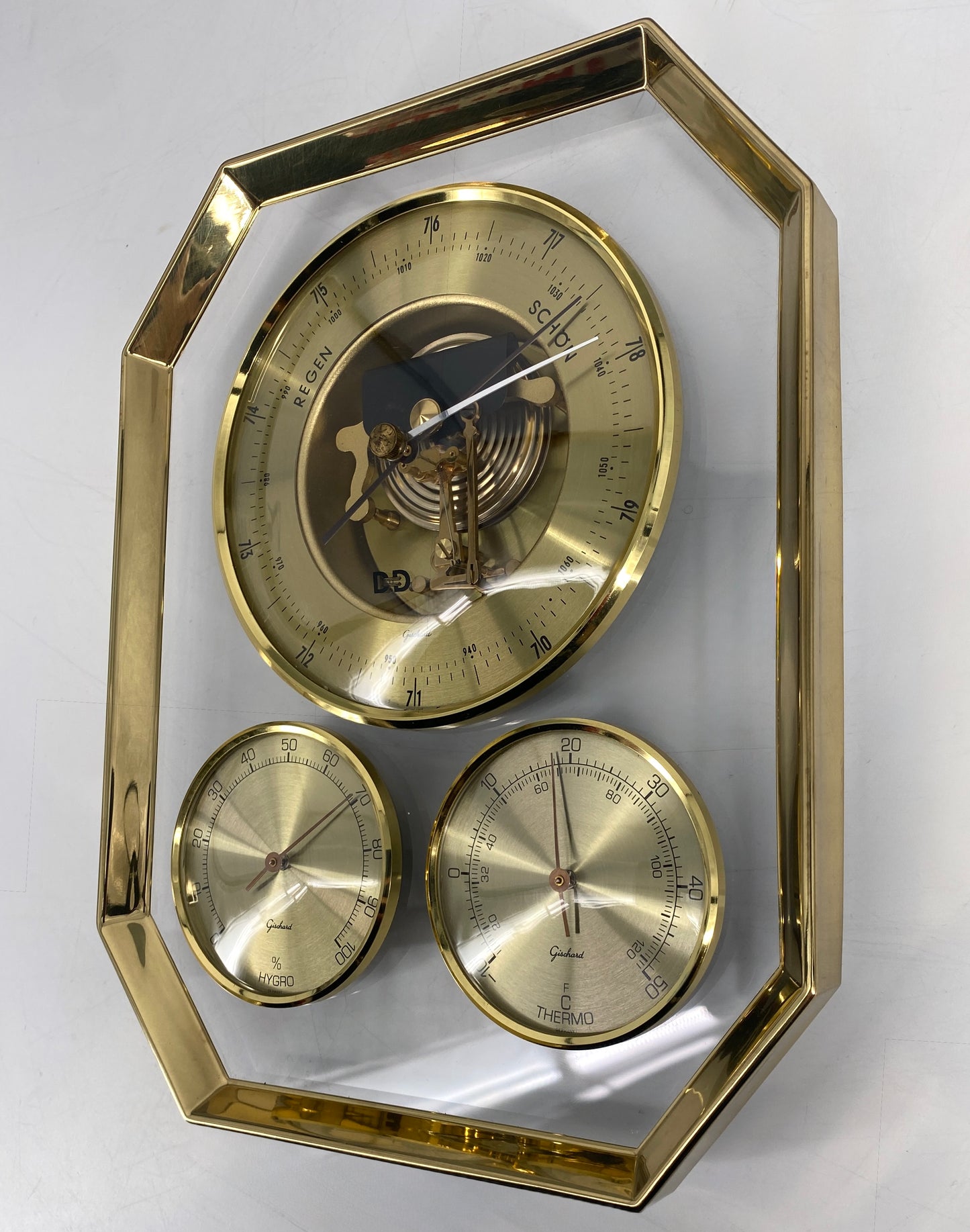 Vintage Wetterstation von Gischard, Deutschland um 1950/60