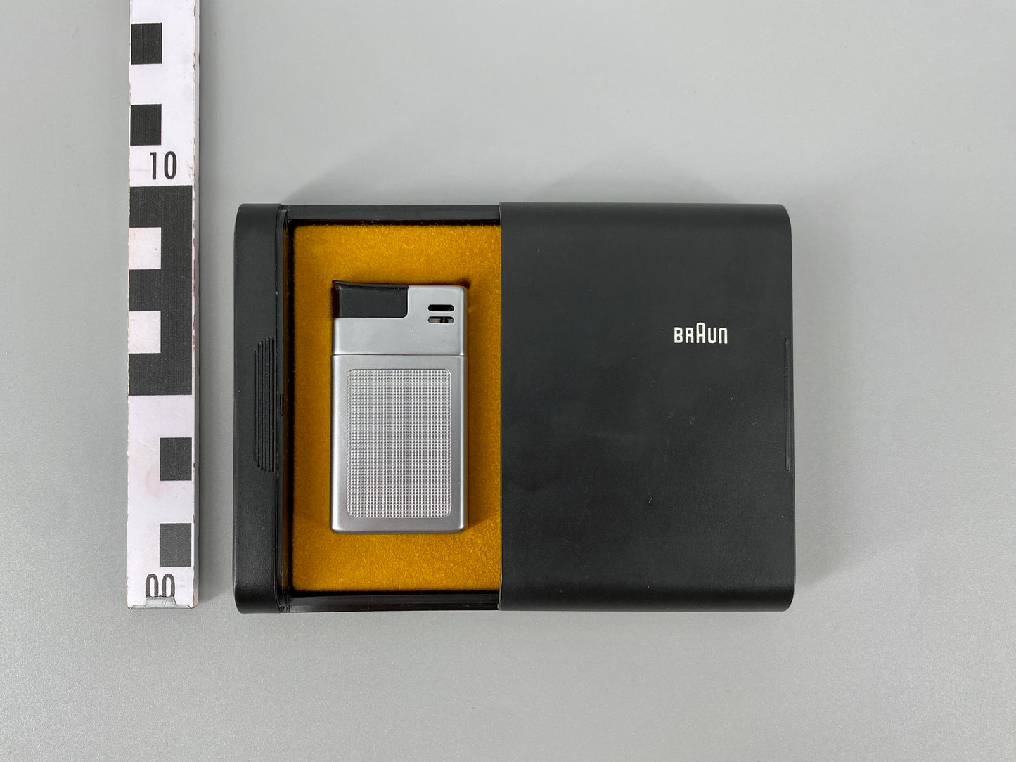 Braun Mach 2 Feuerzeug von Dieter Rams & Florian Sieffert, Westdeutschland, 1971