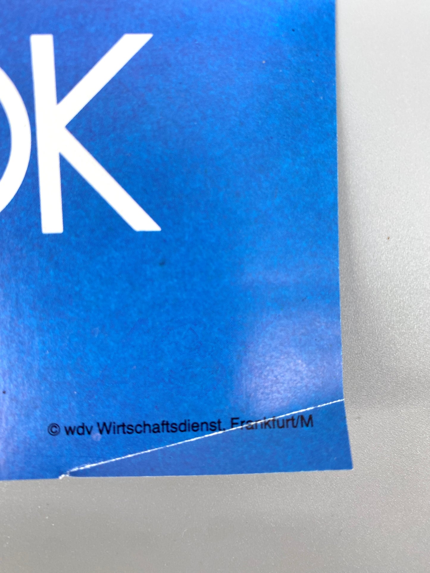 2x Anti-Raucher Plakate der AOK