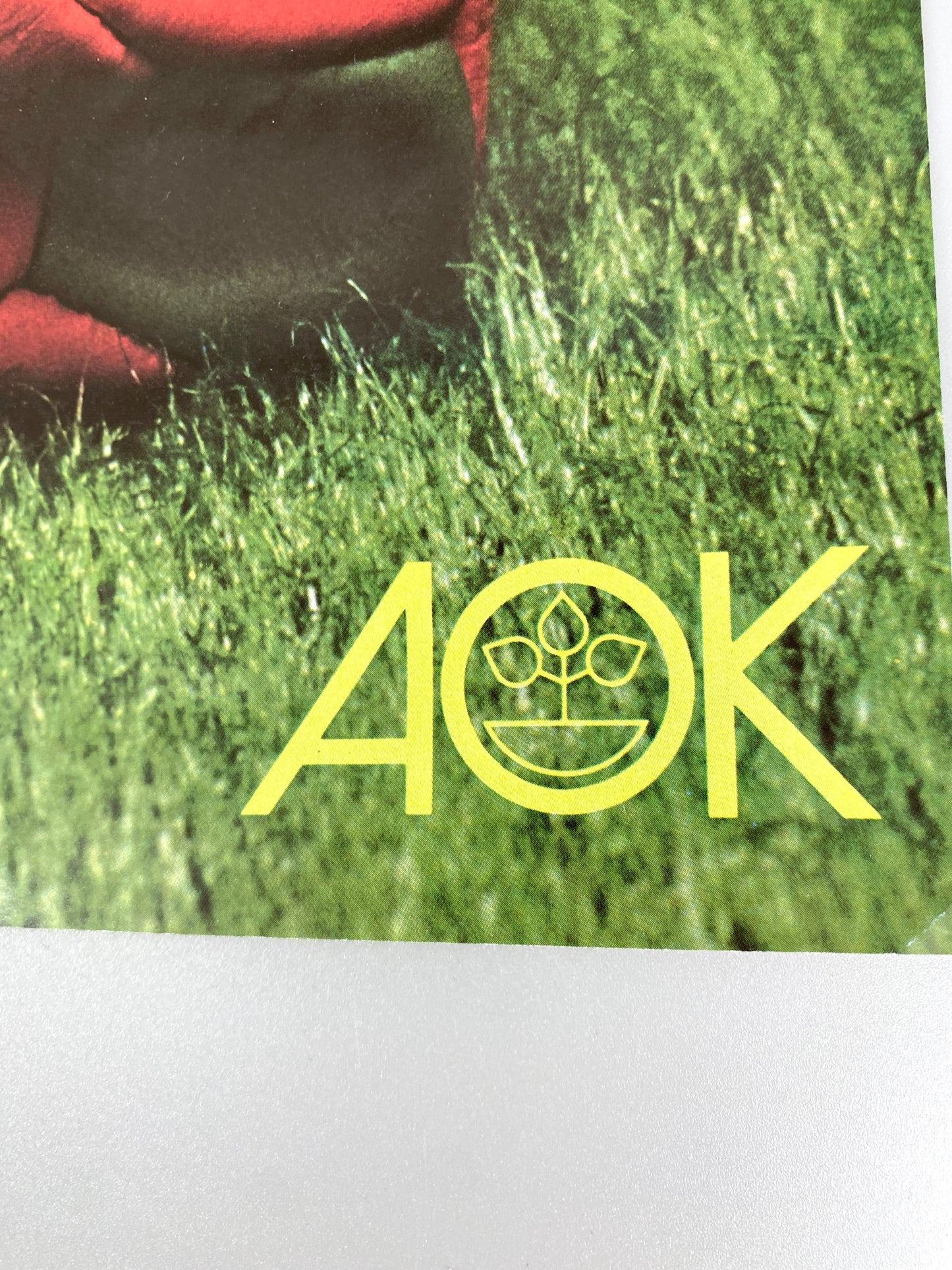 2x Anti-Raucher Plakate der AOK
