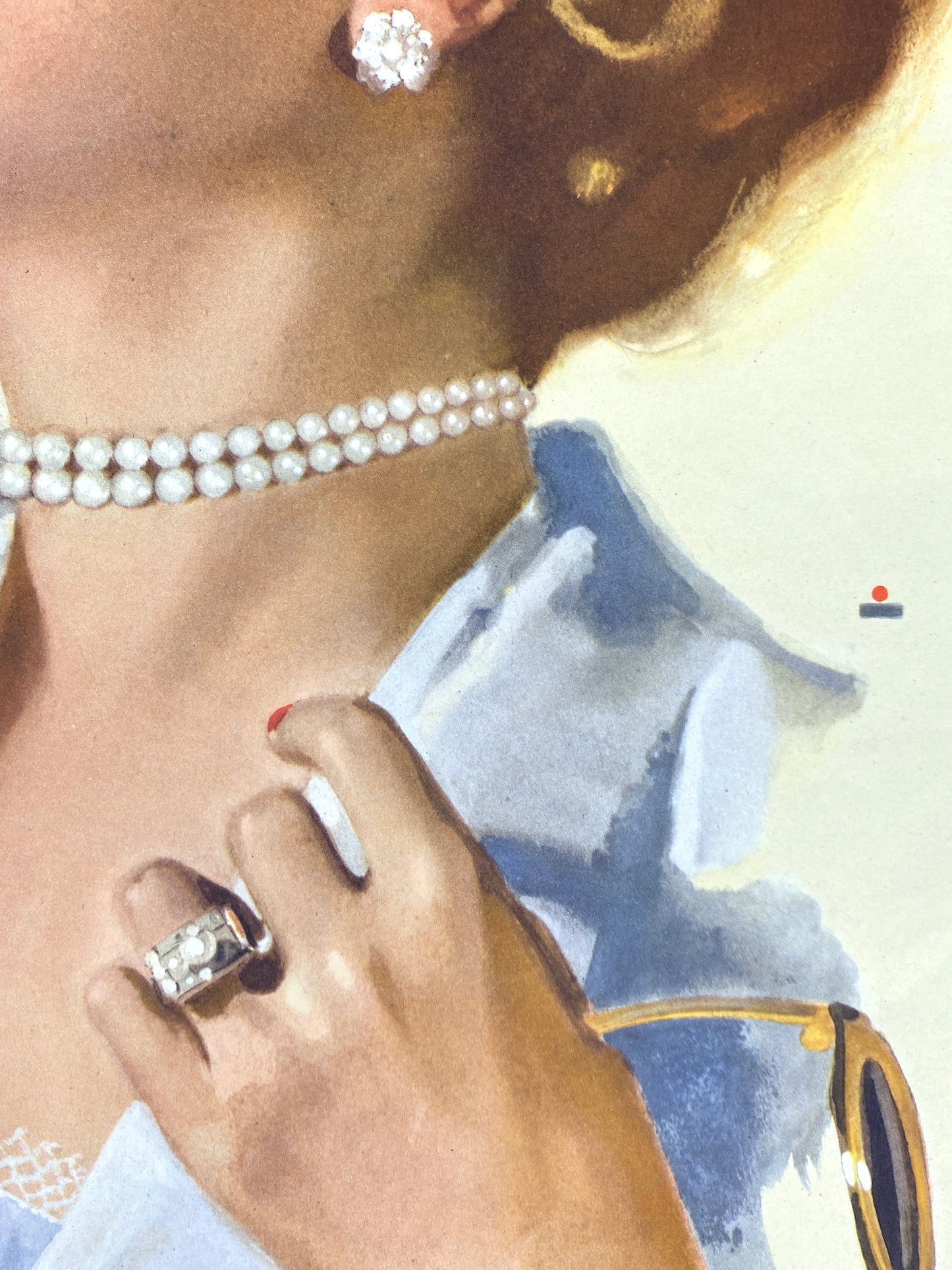 Apollinaris Orangina, Original Vintage-Werbeplakat