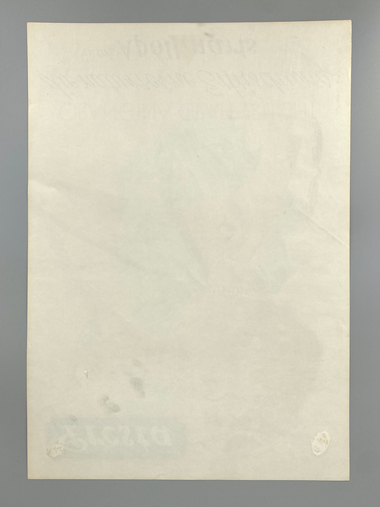 Apollinaris Orangina, Original Vintage-Werbeplakat